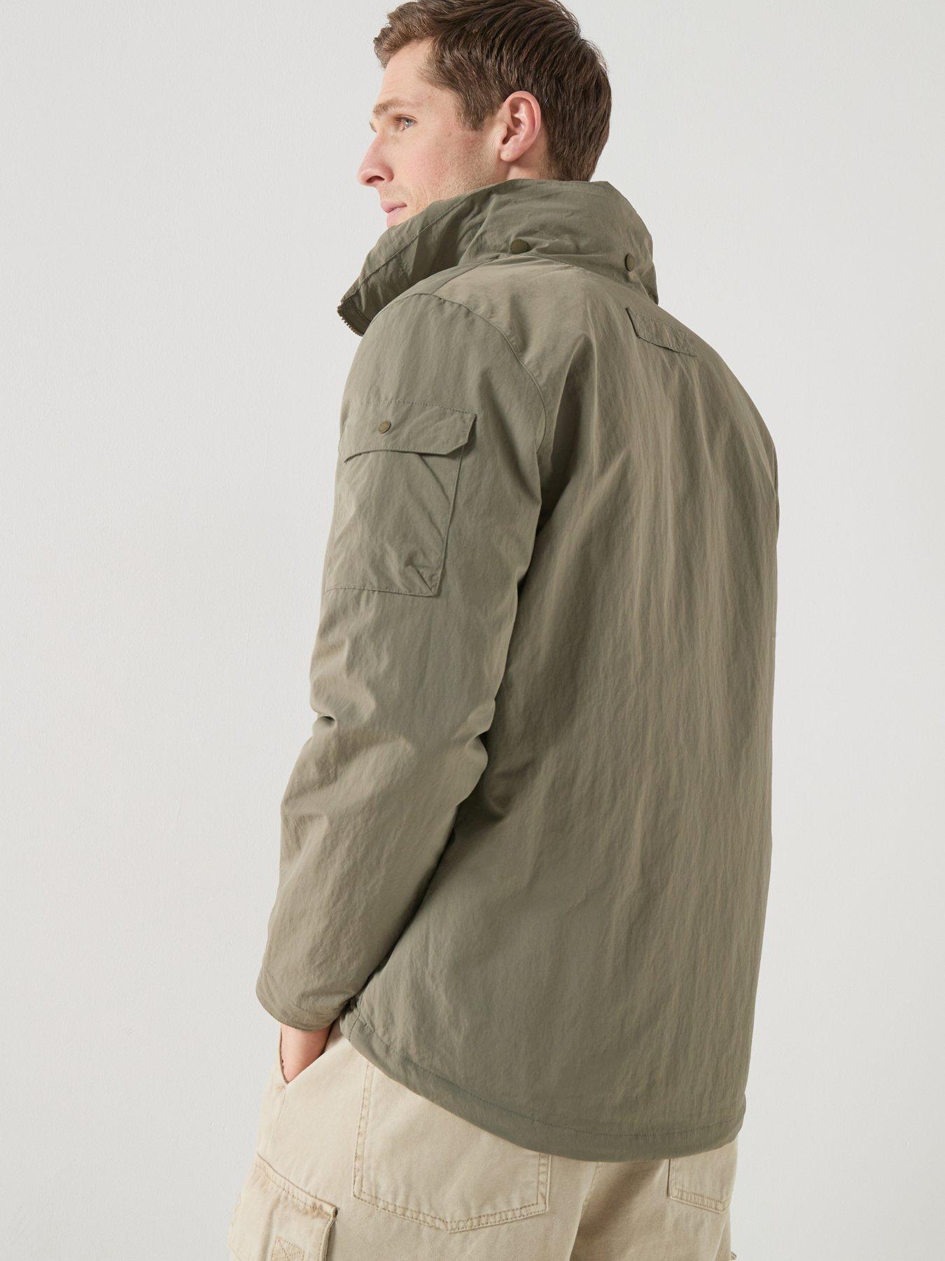 Image 2 of 6 of Barbour Re-Engineered Argyll Showerproof Relaxed Jacket - Khaki - Dark Green