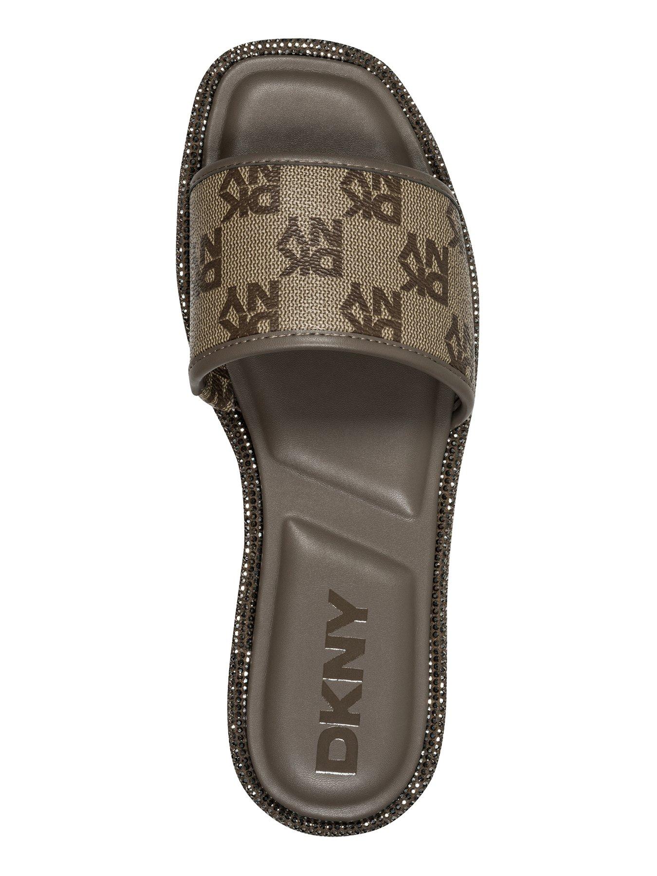 Image 4 of 5 of DKNY Badin - Flat Sliders 5mm - Brown