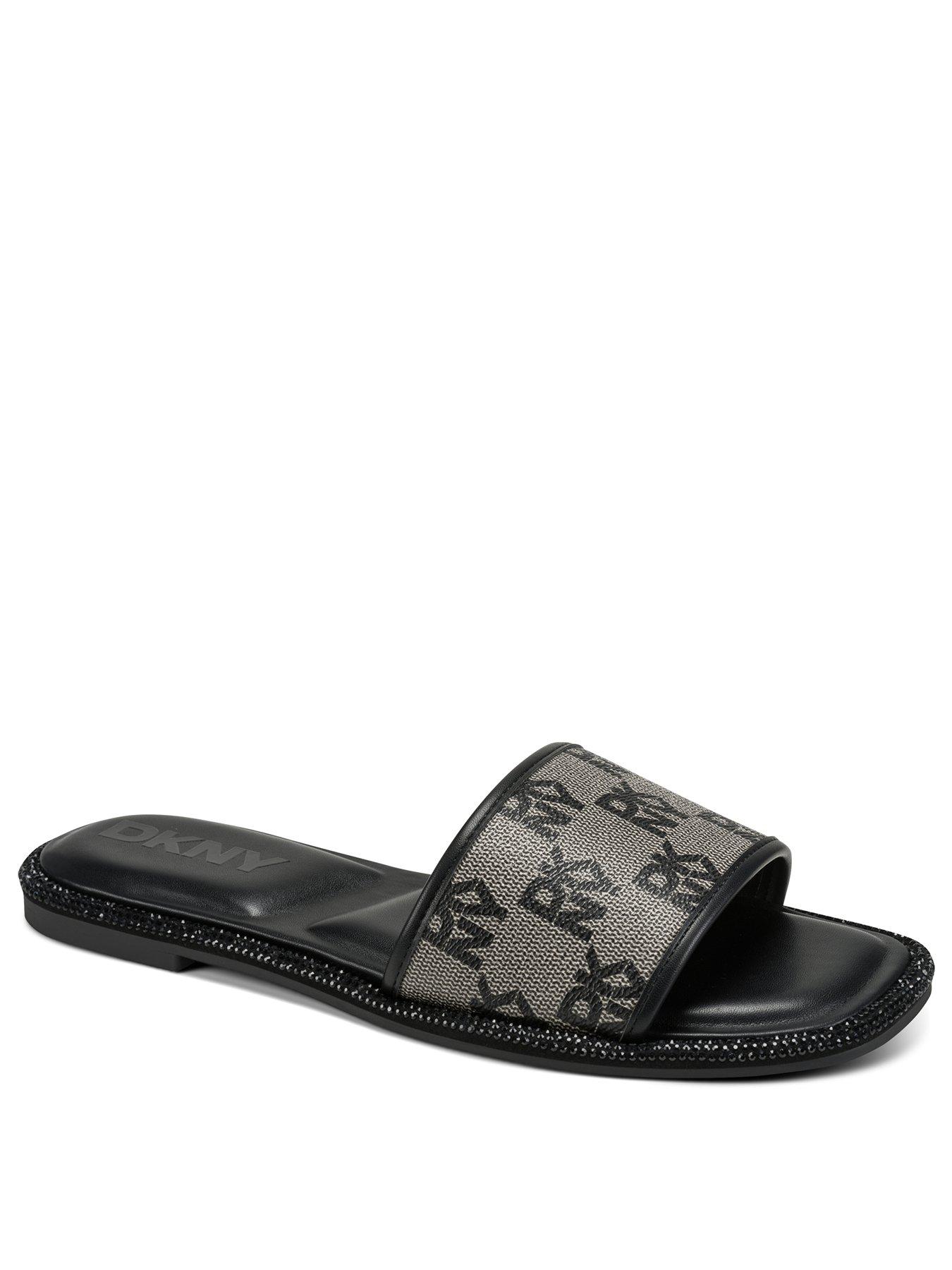 Image 2 of 5 of DKNY Badin - Flat Sliders 5mm - Black