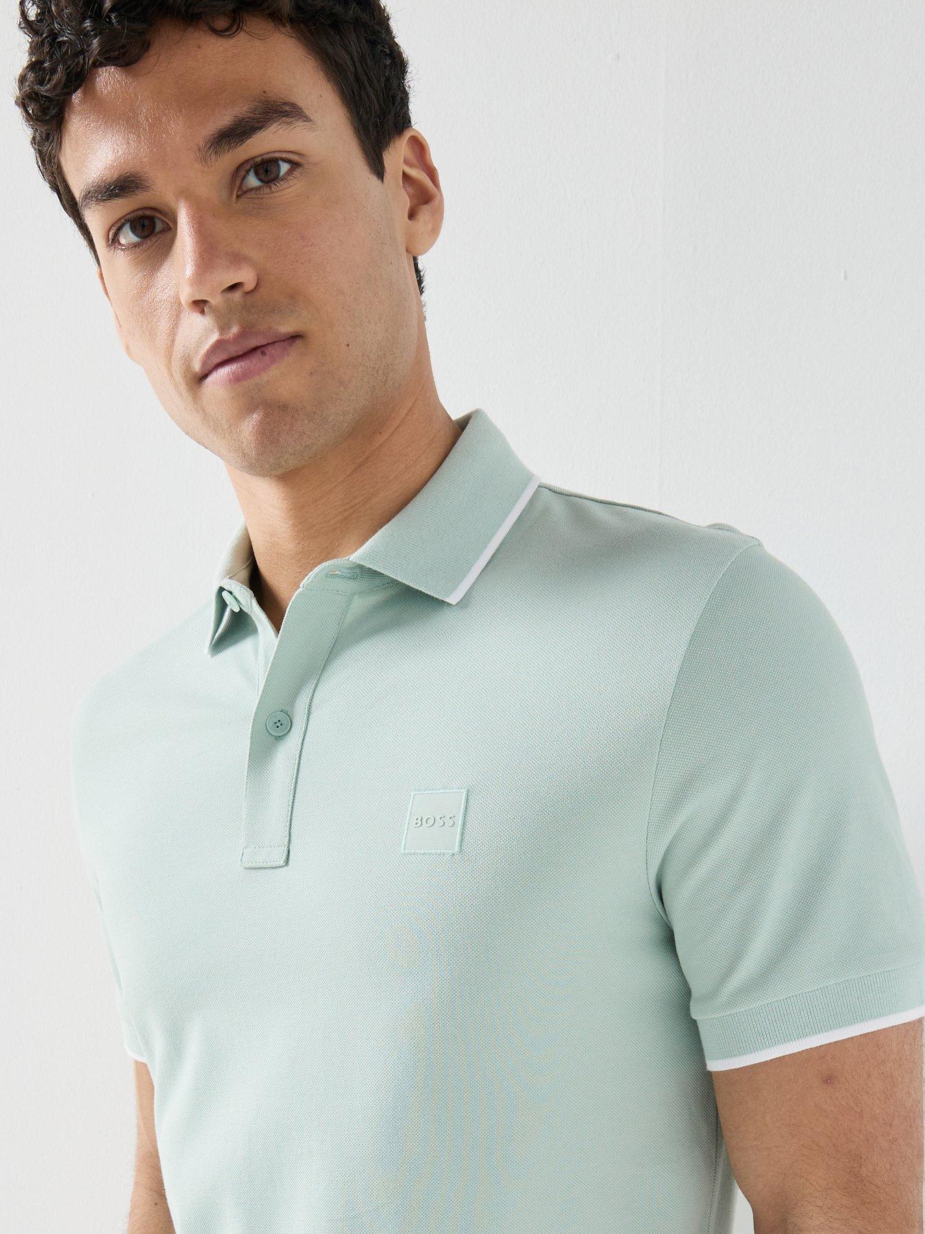 boss-short-sleeve-polo-shirt-light-aquaoutfit