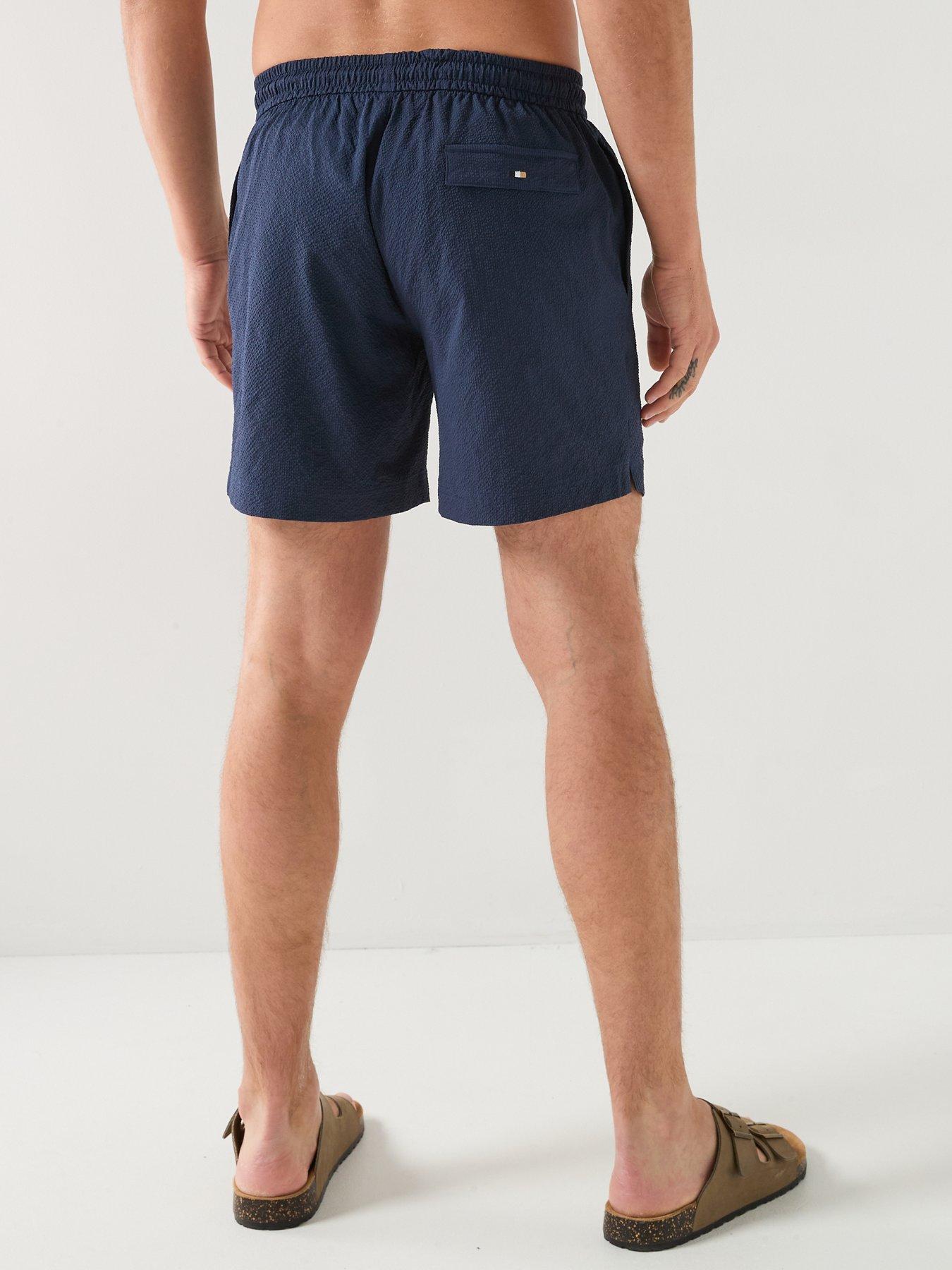 boss-relax-seersucker-swim-shorts-navystillFront