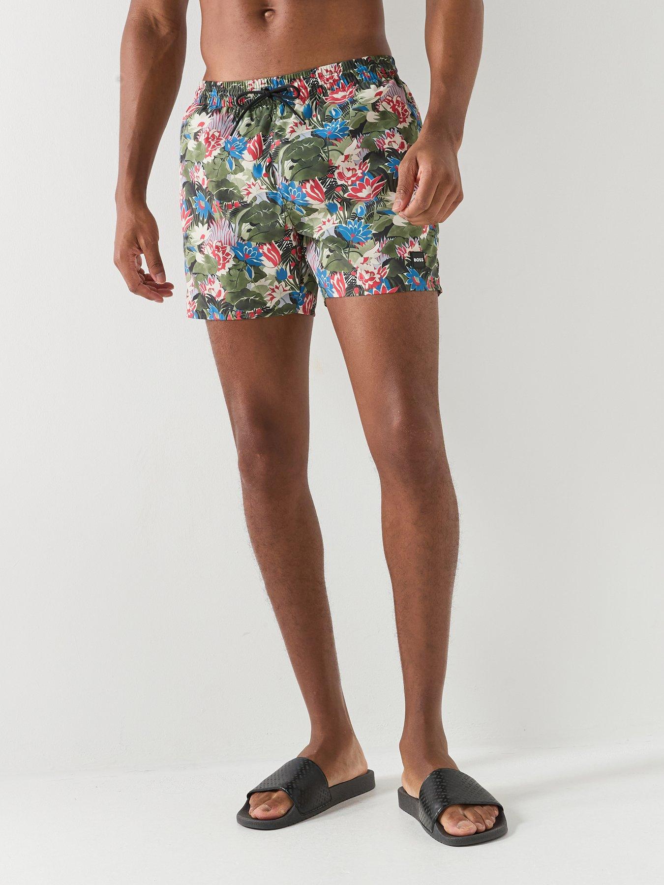 boss-piranha-floral-printed-swim-shorts-green
