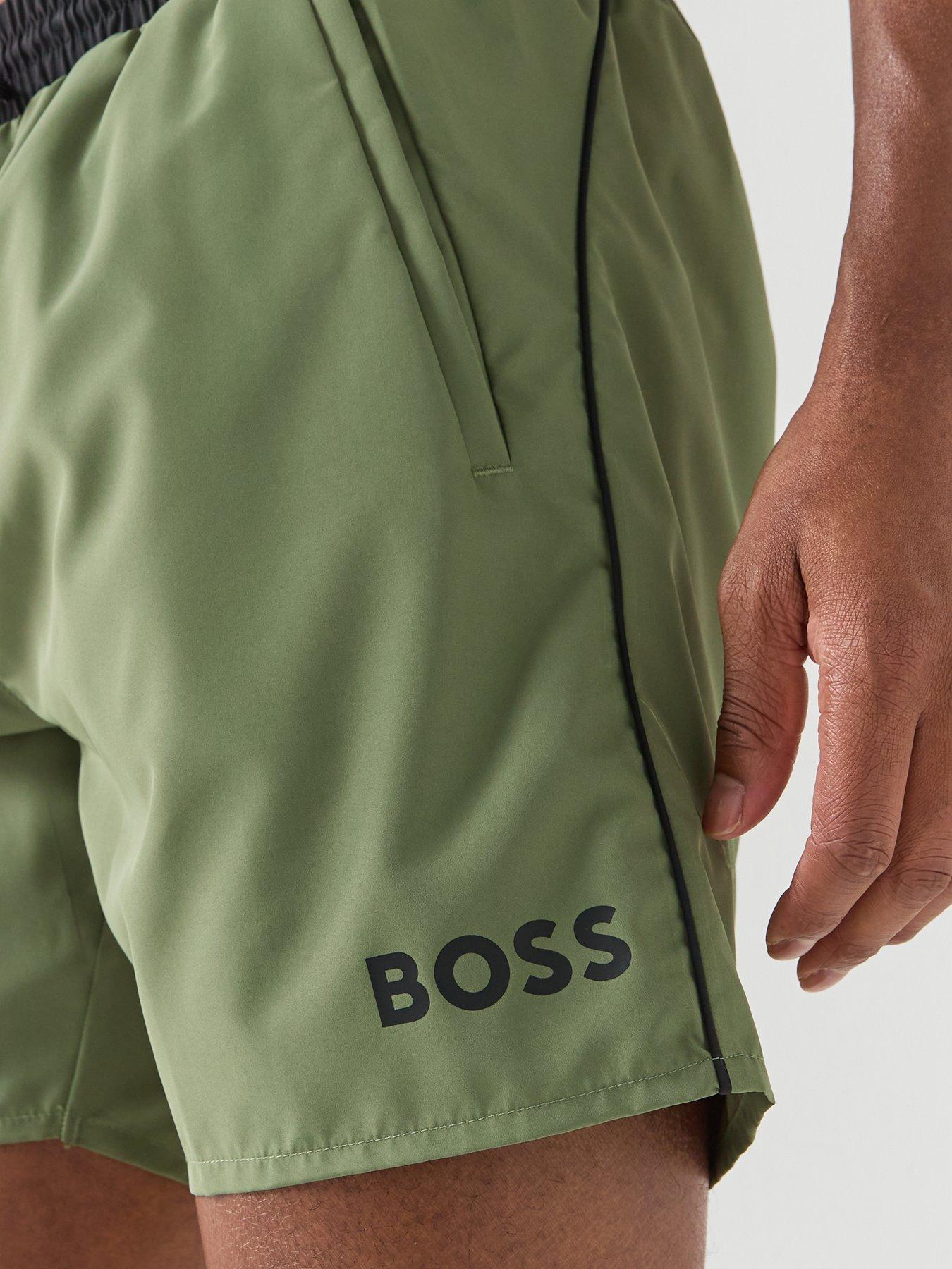 boss-starfish-swim-shorts-dark-greenoutfit
