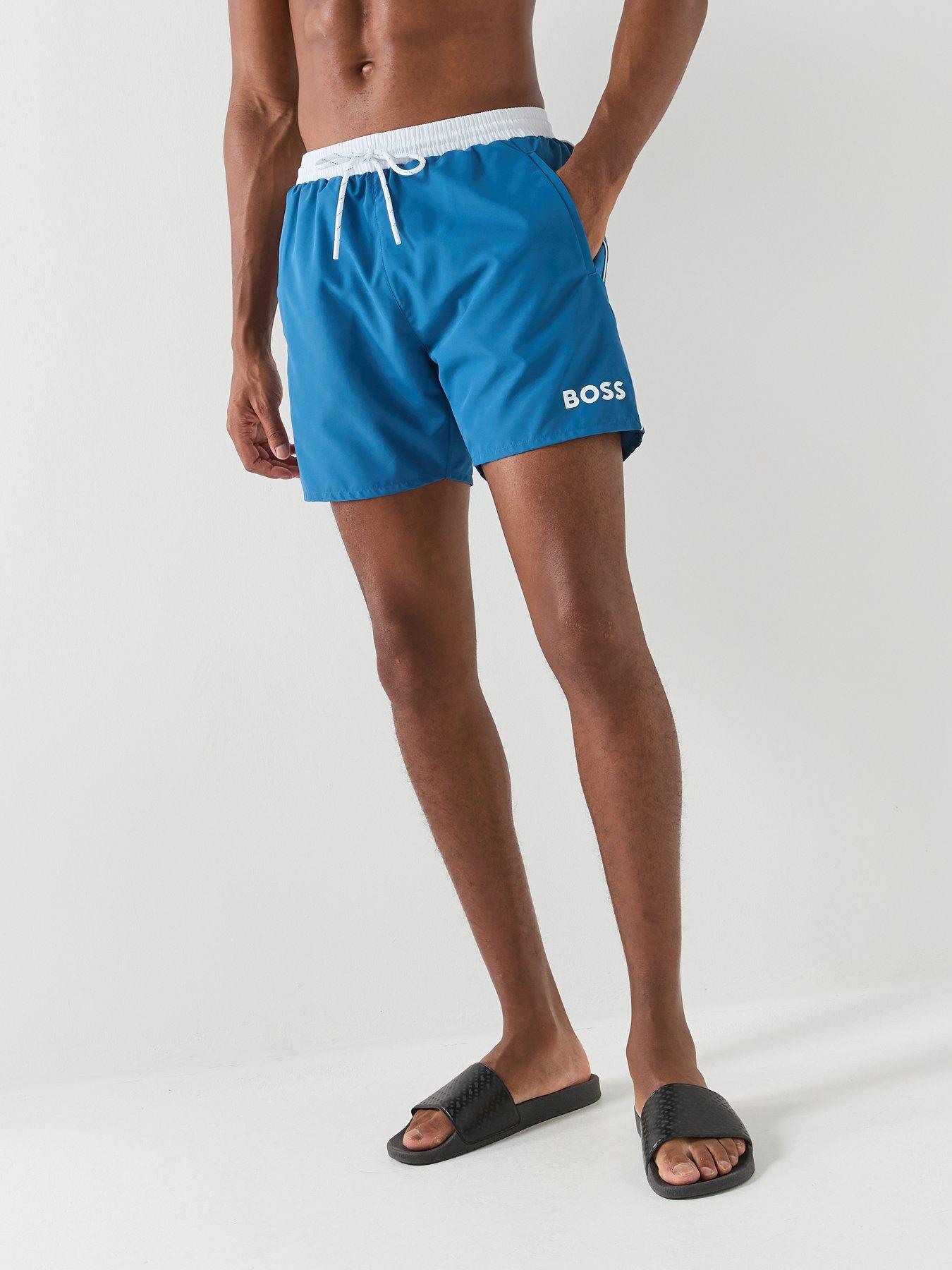 BOSS Starfish Swim Shorts - Blue