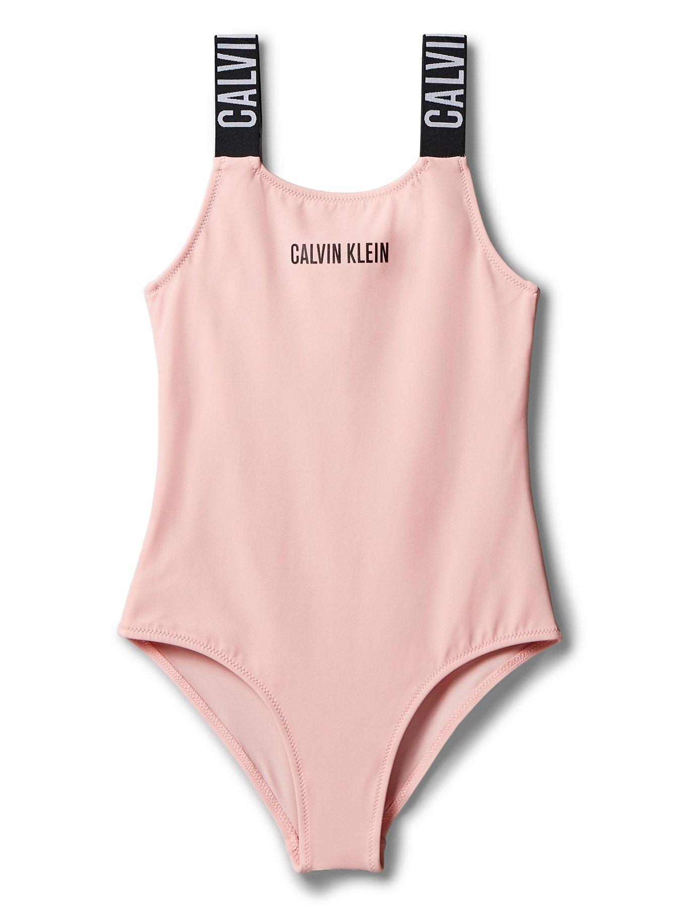 Calvin Klein Girls Swimsuit - Pink