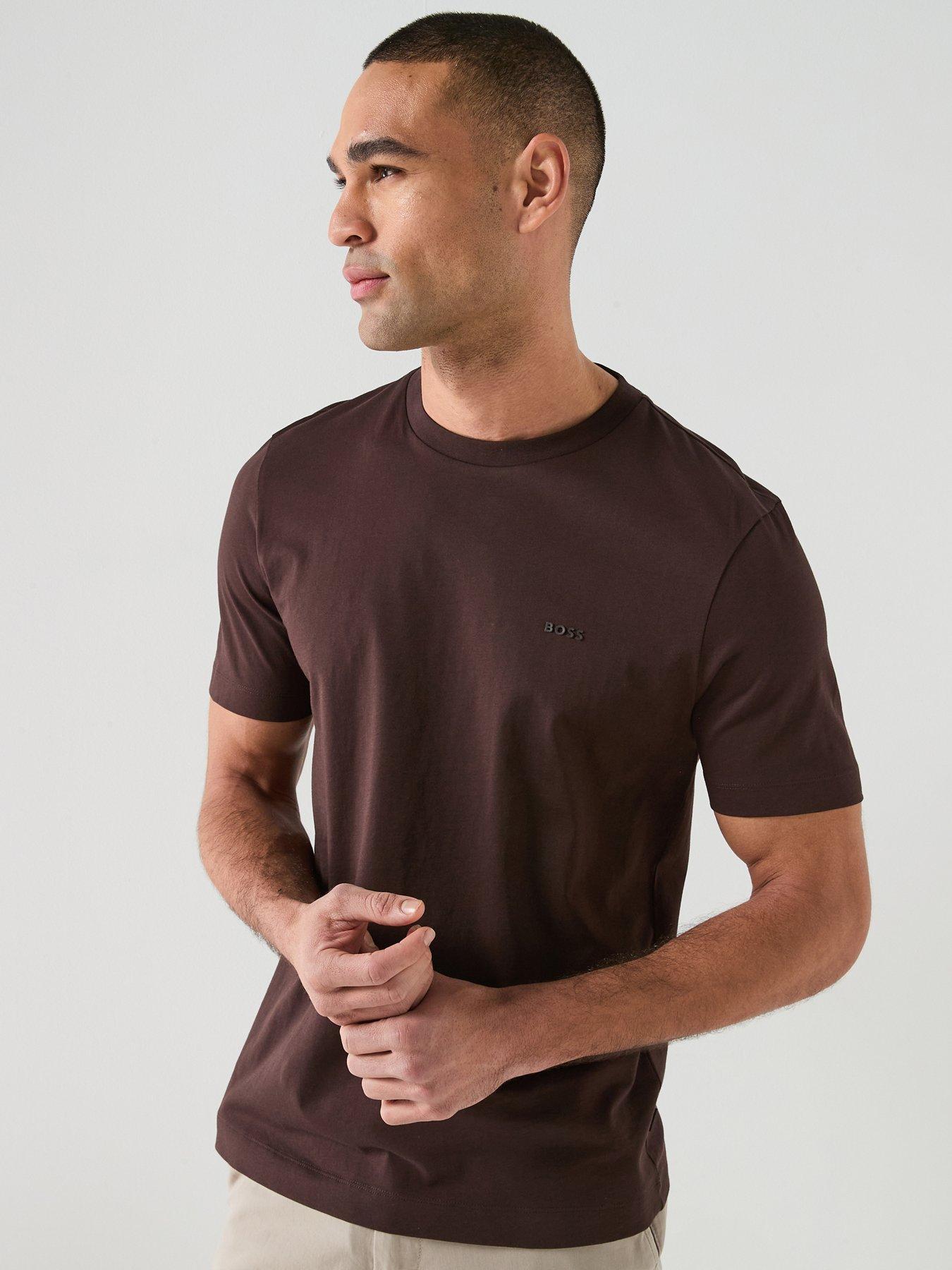 Image 1 of 5 of BOSS Thompson 01 T-Shirt - Brown