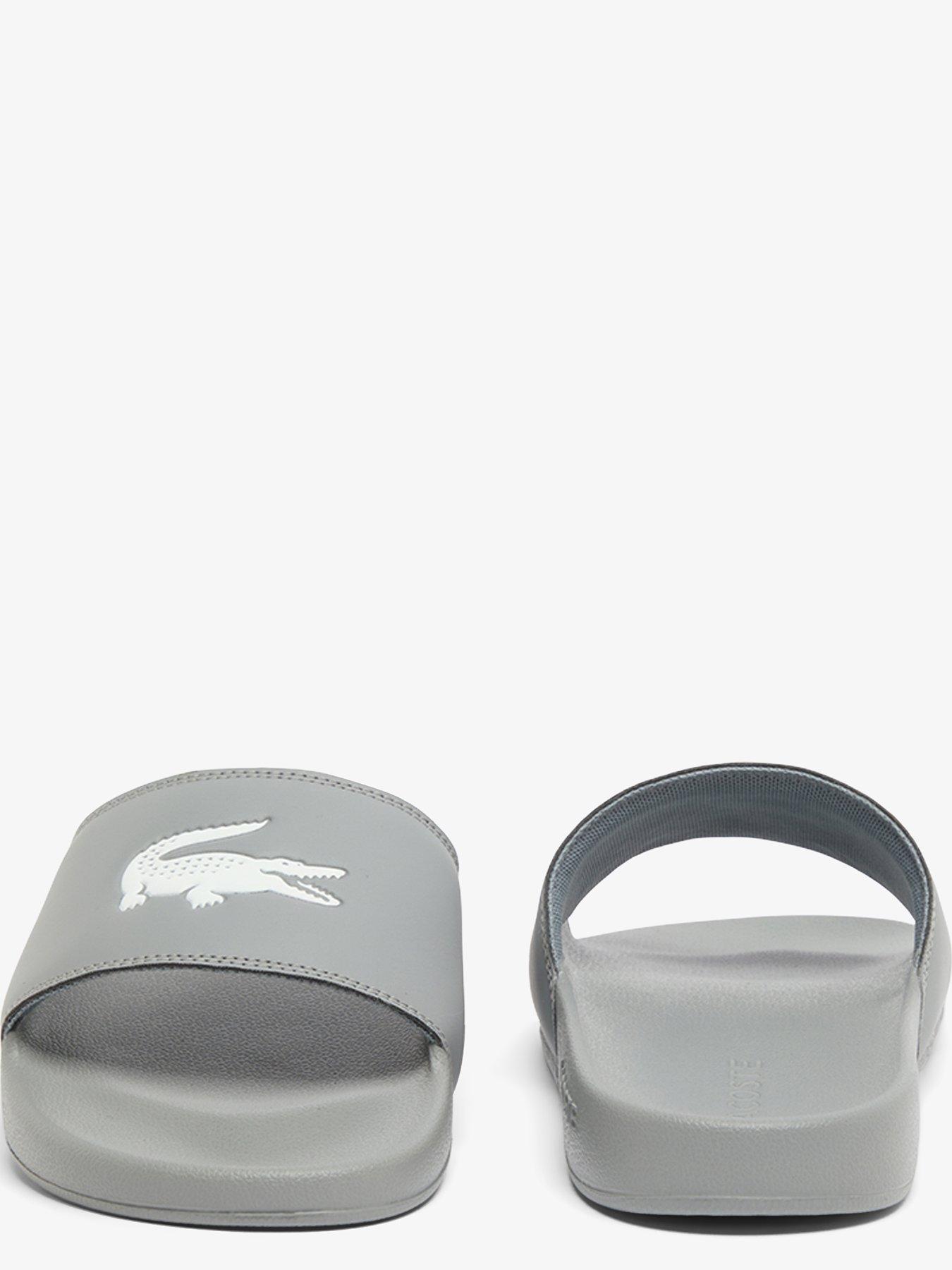 Image 5 of 6 of Lacoste Serve Sliders - Grey