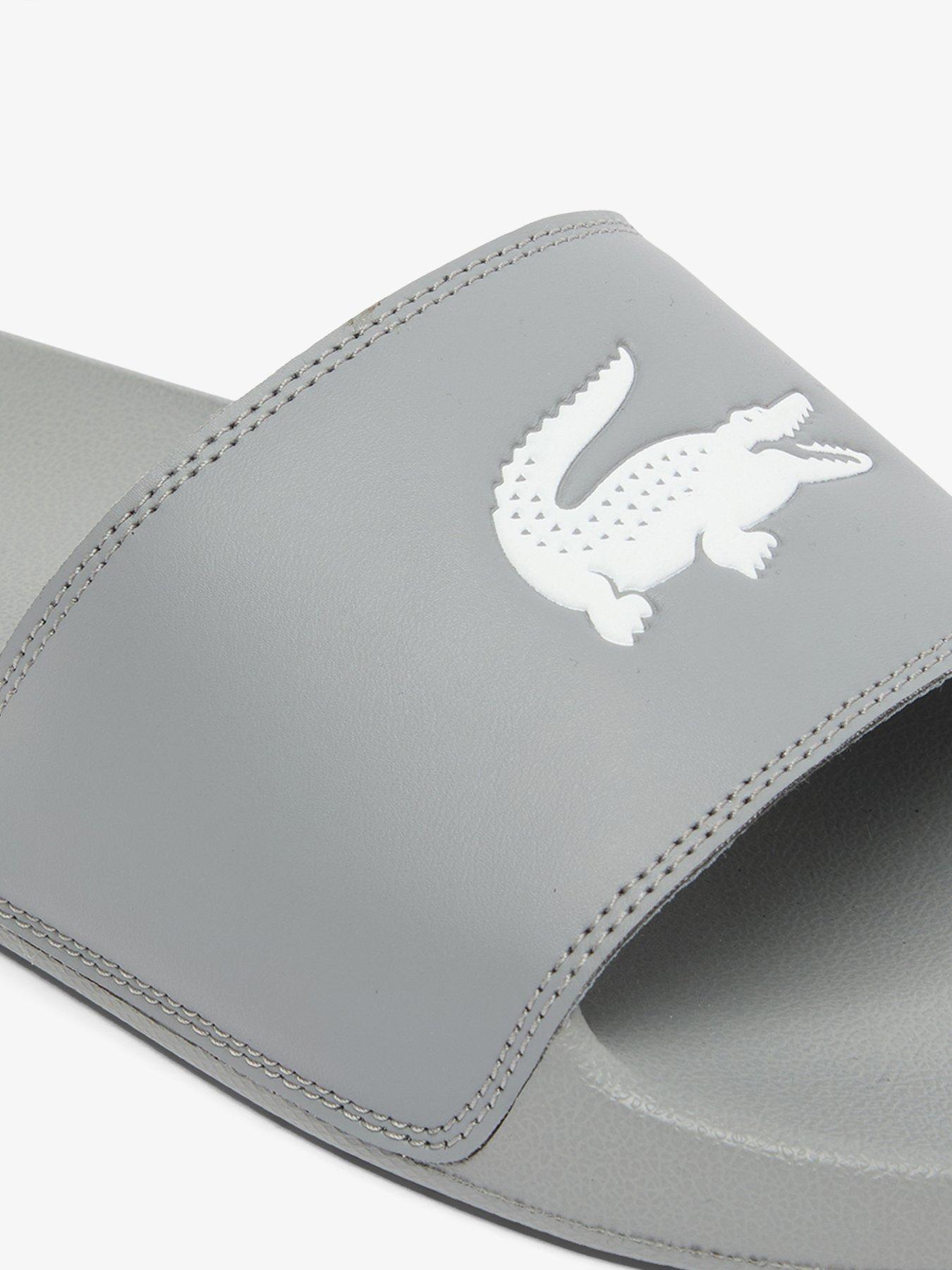 Image 6 of 6 of Lacoste Serve Sliders - Grey