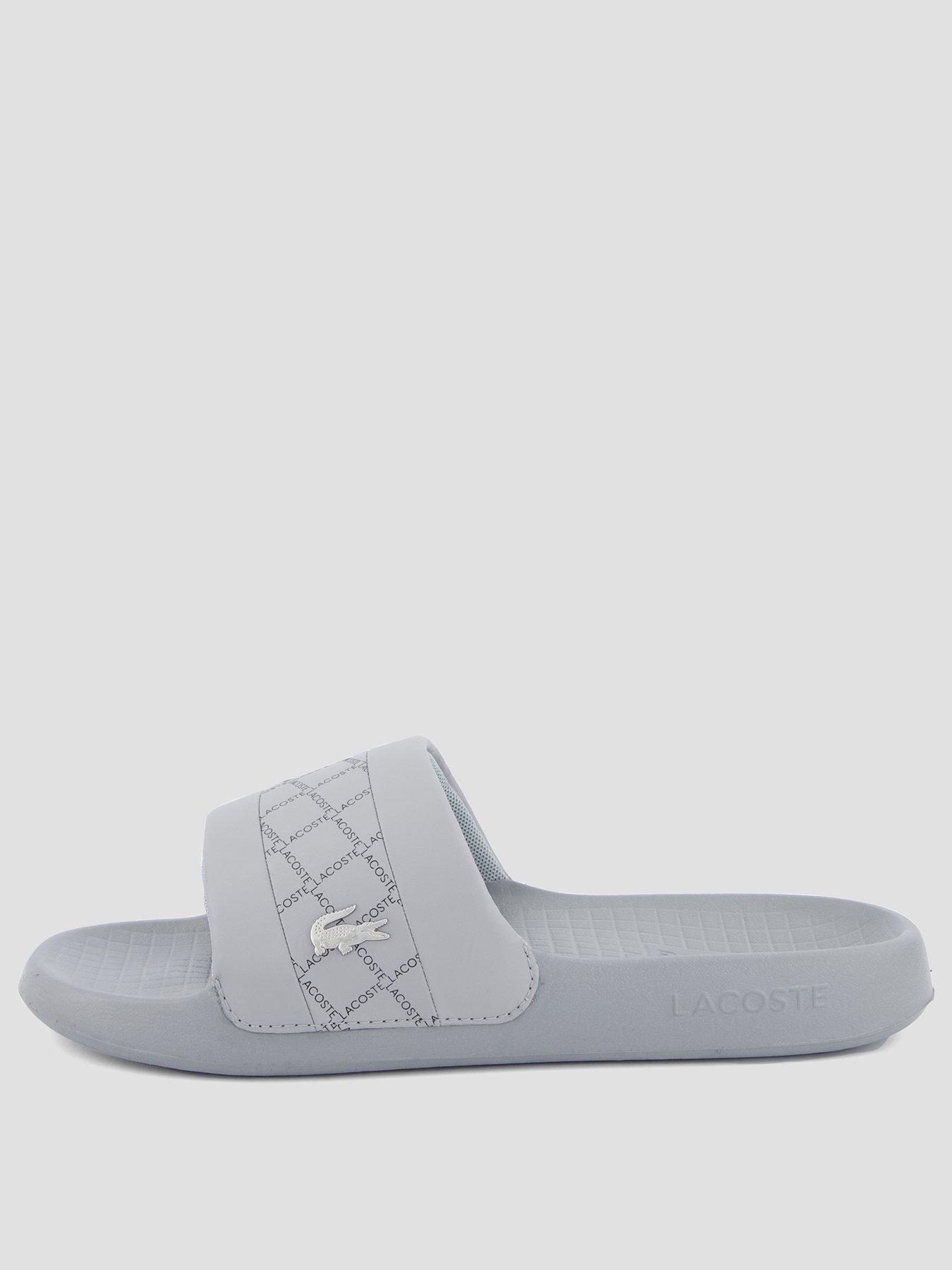 Image 2 of 7 of Lacoste Serve Hybrid Sliders - Grey