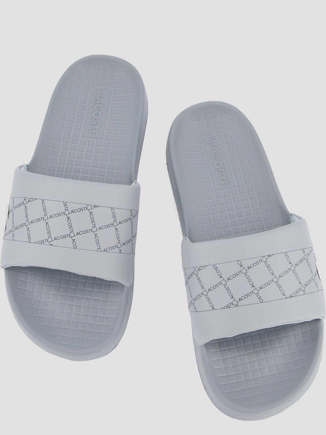 Image 3 of 7 of Lacoste Serve Hybrid Sliders - Grey