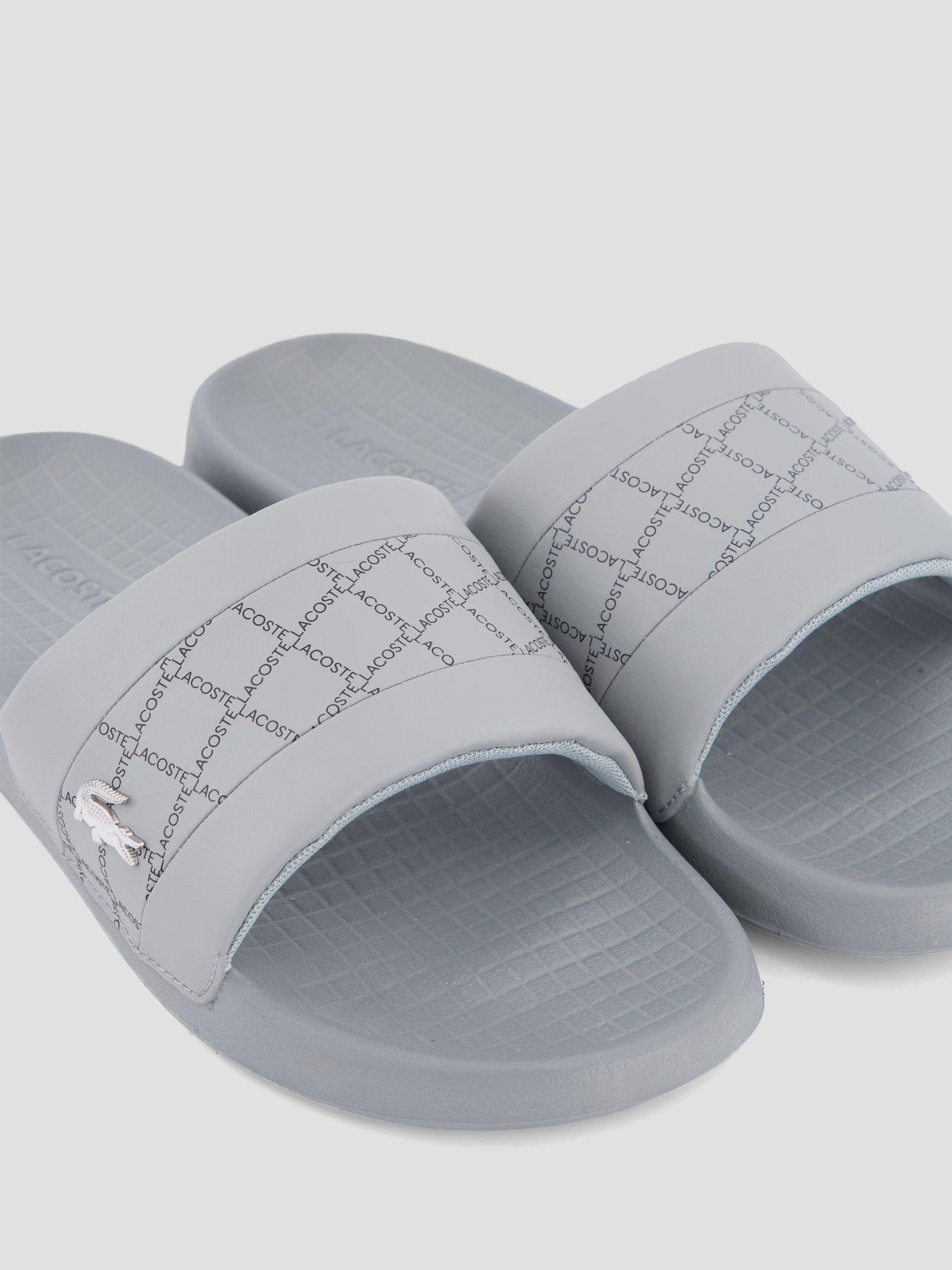 Image 5 of 7 of Lacoste Serve Hybrid Sliders - Grey