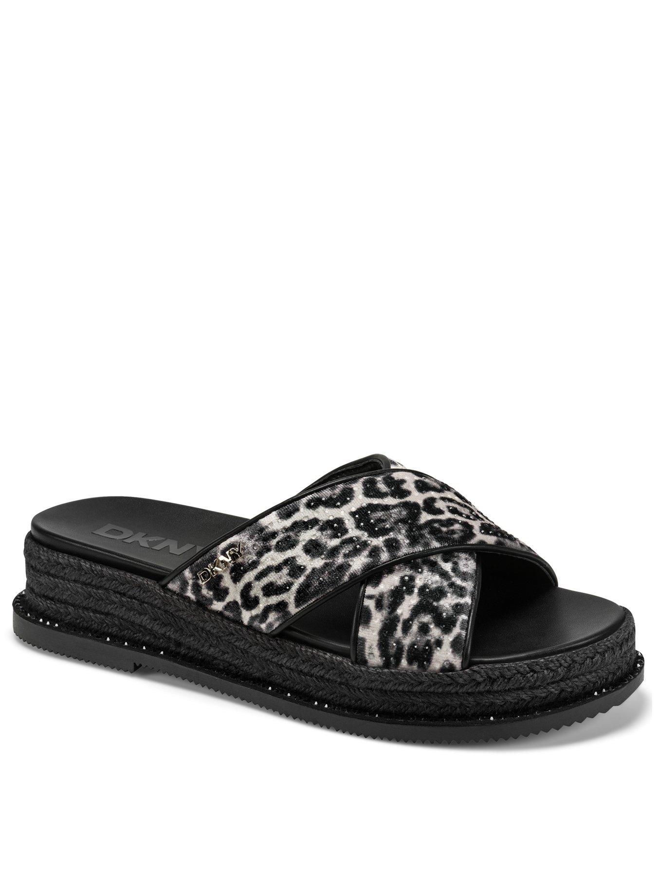 Image 2 of 5 of DKNY Berris - X Band Wedge Espadrille 40mm