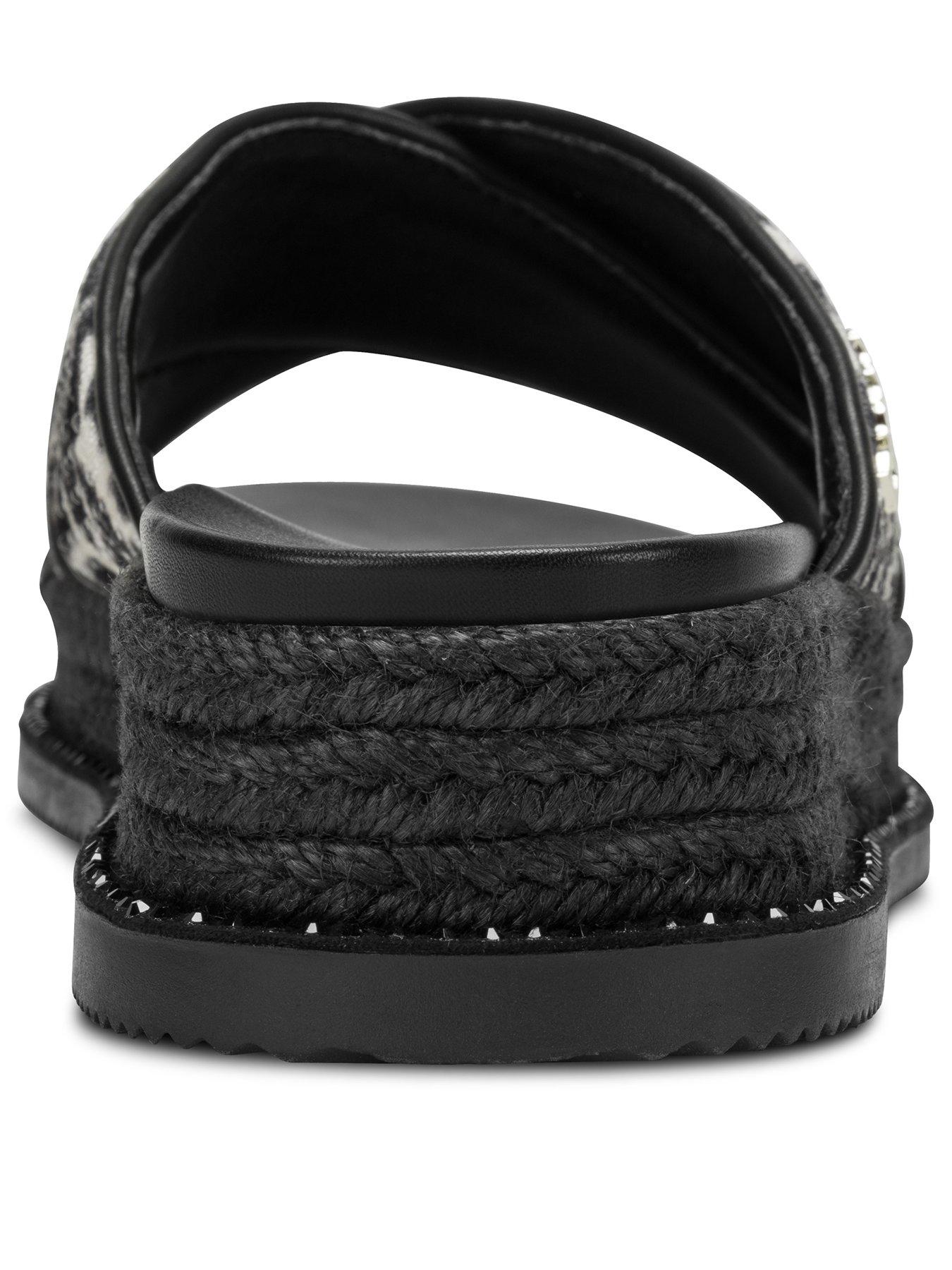Image 3 of 5 of DKNY Berris - X Band Wedge Espadrille 40mm