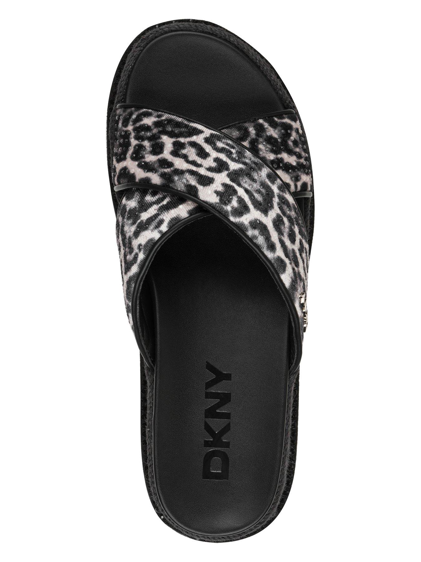 Image 4 of 5 of DKNY Berris - X Band Wedge Espadrille 40mm