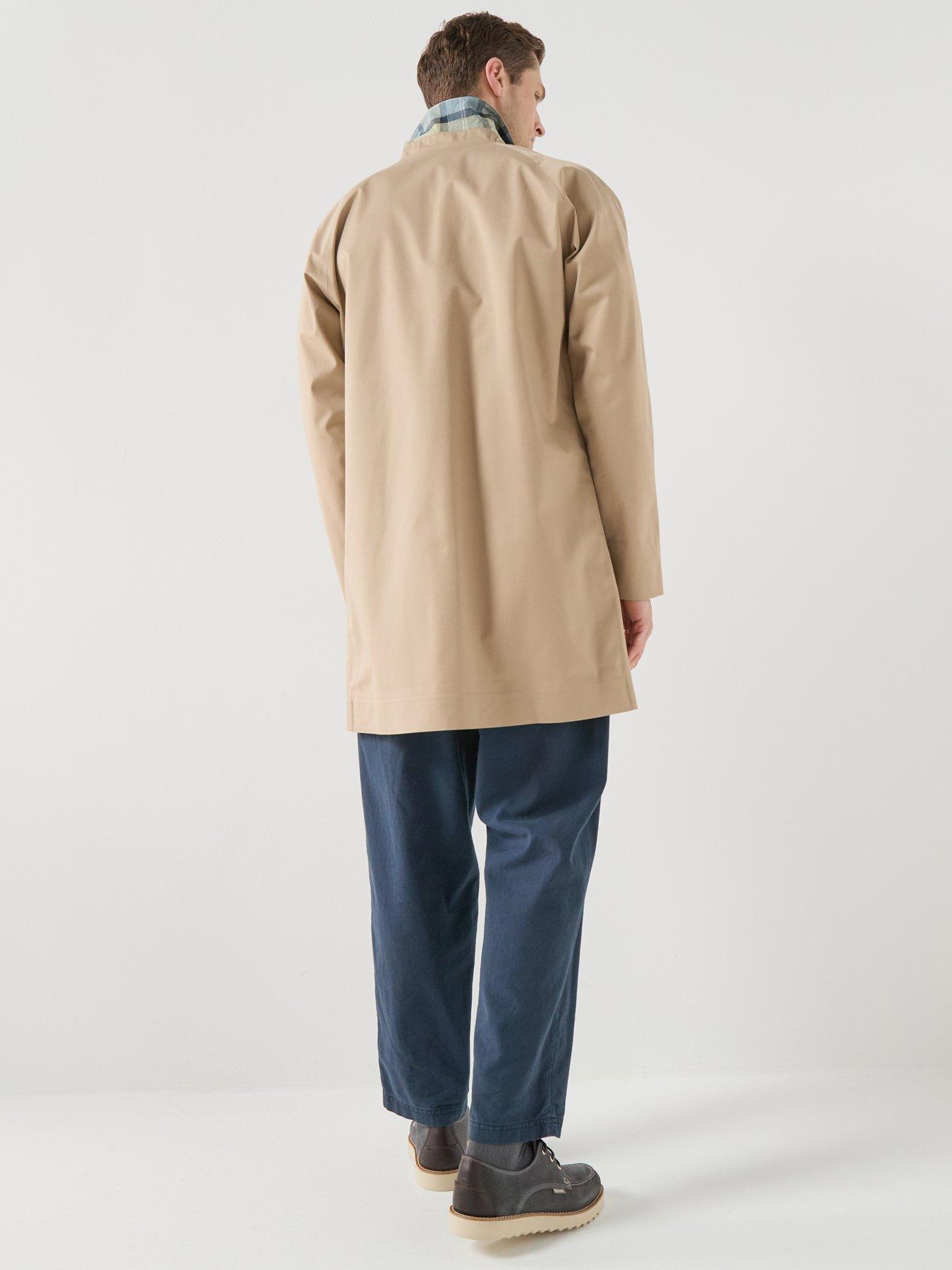 Image 2 of 6 of Barbour Barbour Rokig Waterproof Mac Jacket - Beige