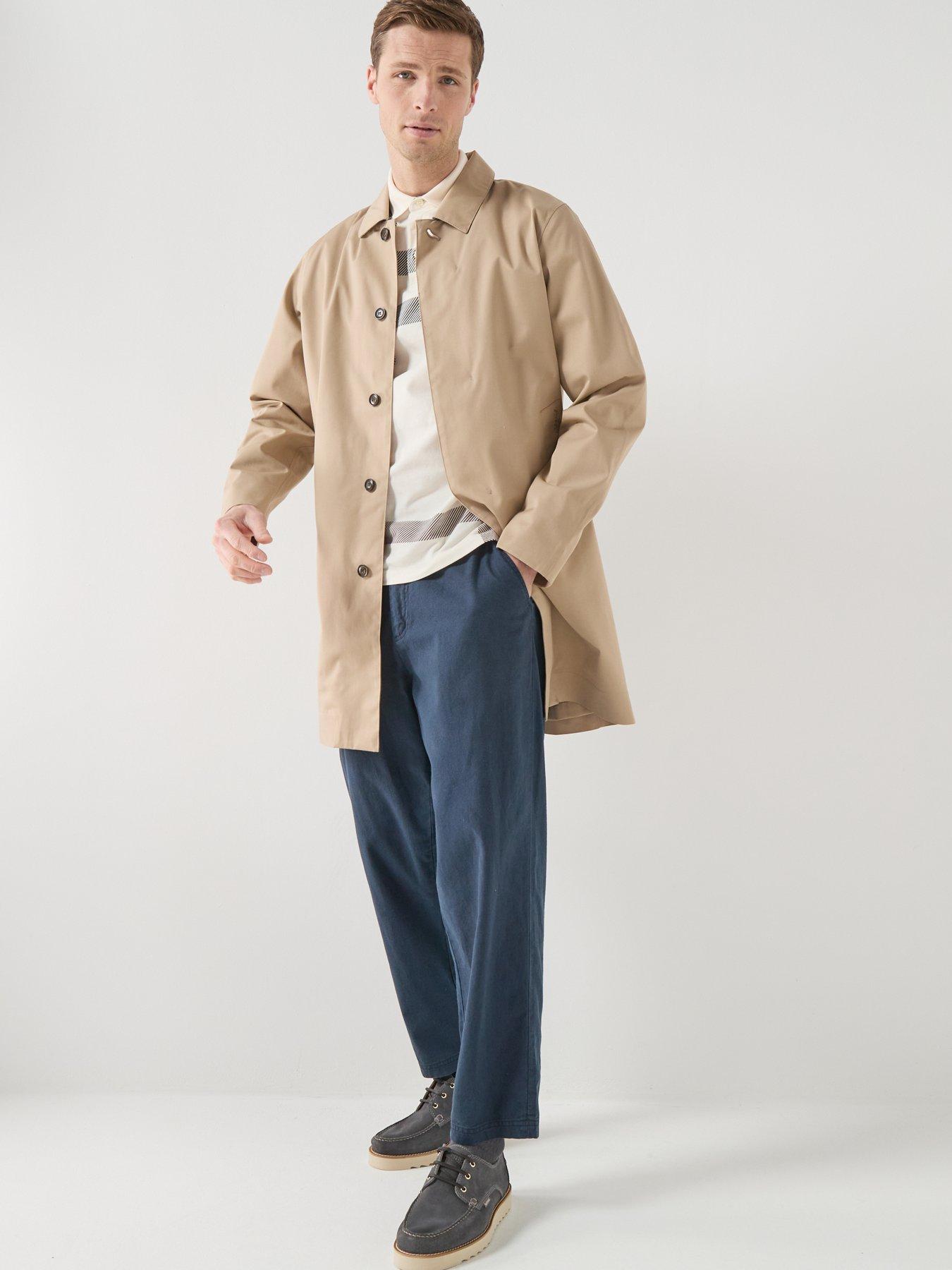 Image 5 of 6 of Barbour Barbour Rokig Waterproof Mac Jacket - Beige