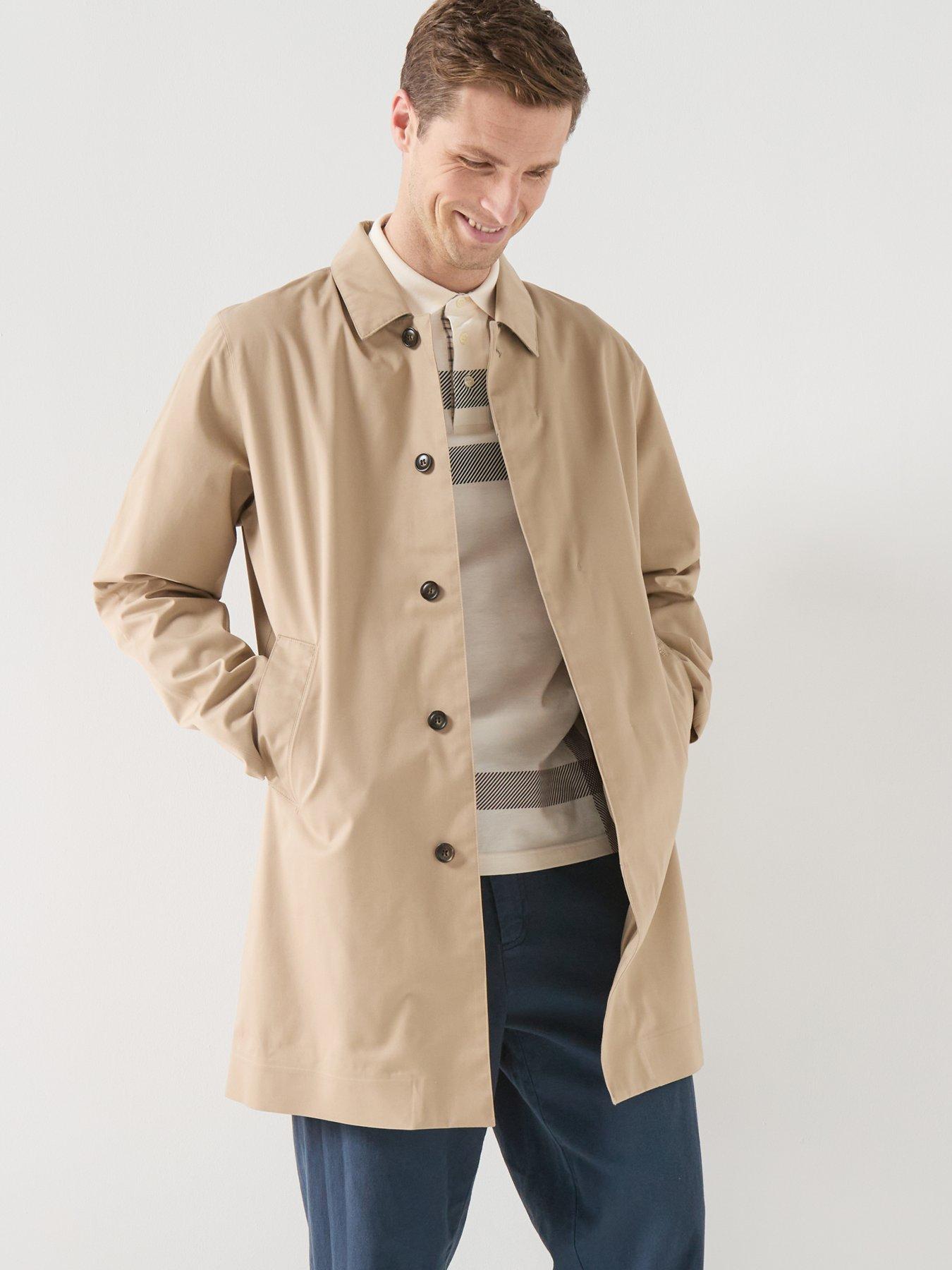 Image 6 of 6 of Barbour Barbour Rokig Waterproof Mac Jacket - Beige
