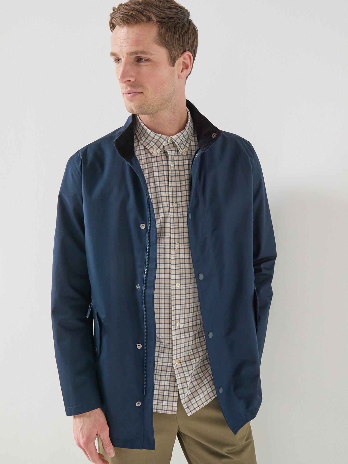 Image 1 of 6 of Barbour City Chelsea Waterproof Jacket - Navy