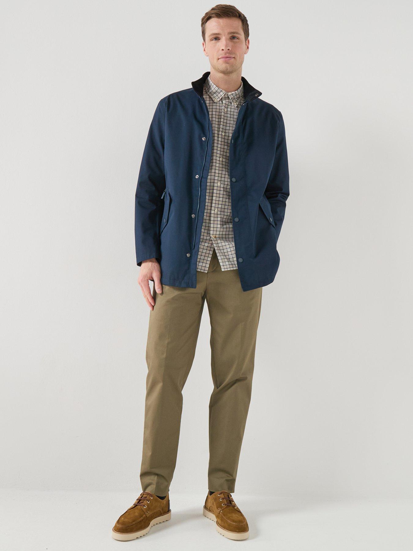 Image 3 of 6 of Barbour City Chelsea Waterproof Jacket - Navy