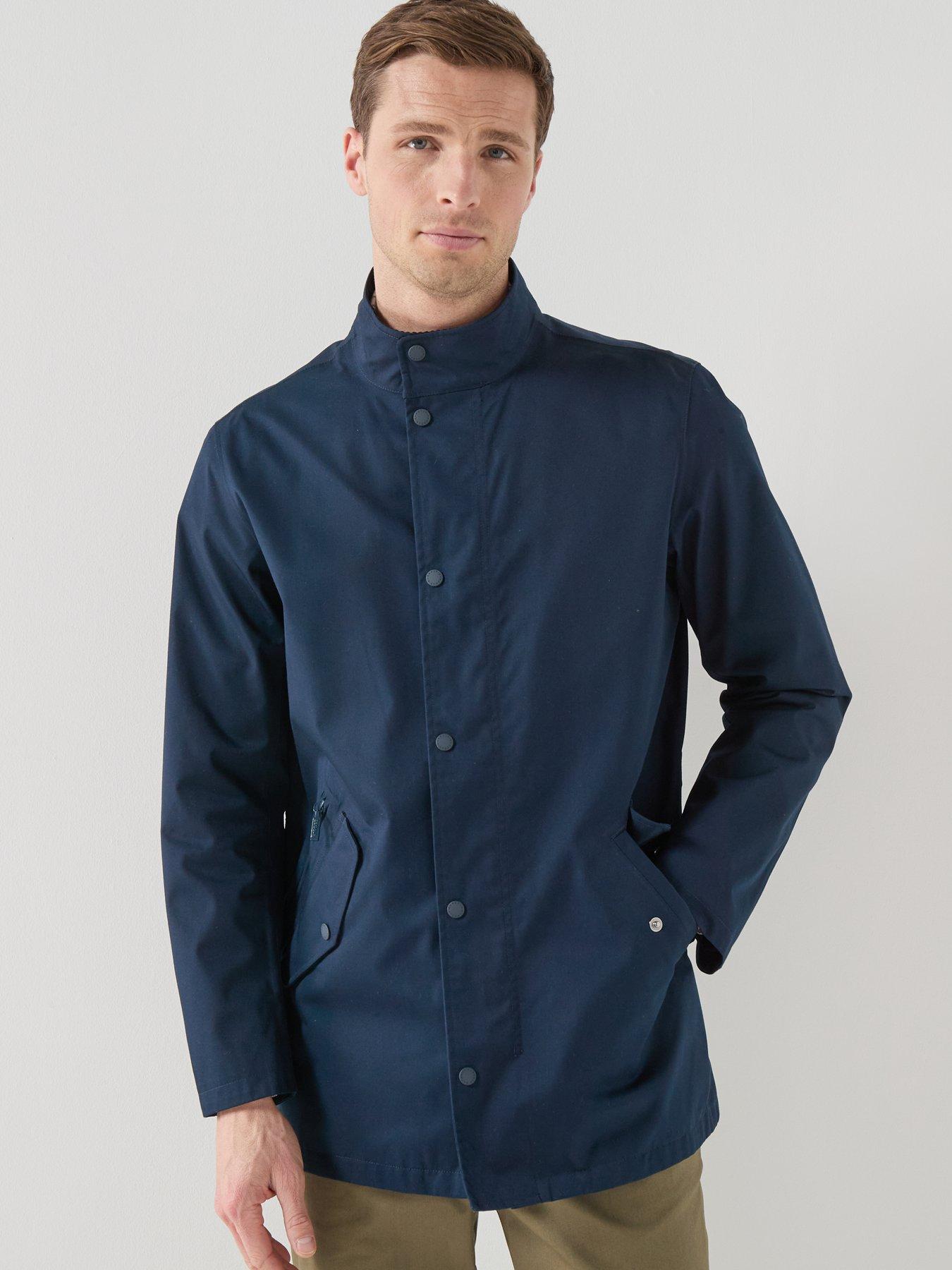Image 4 of 6 of Barbour City Chelsea Waterproof Jacket - Navy
