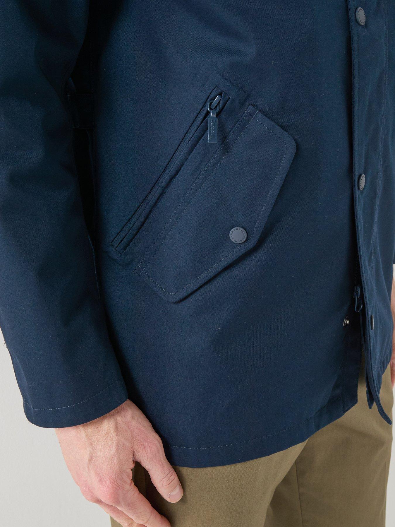 Image 5 of 6 of Barbour City Chelsea Waterproof Jacket - Navy