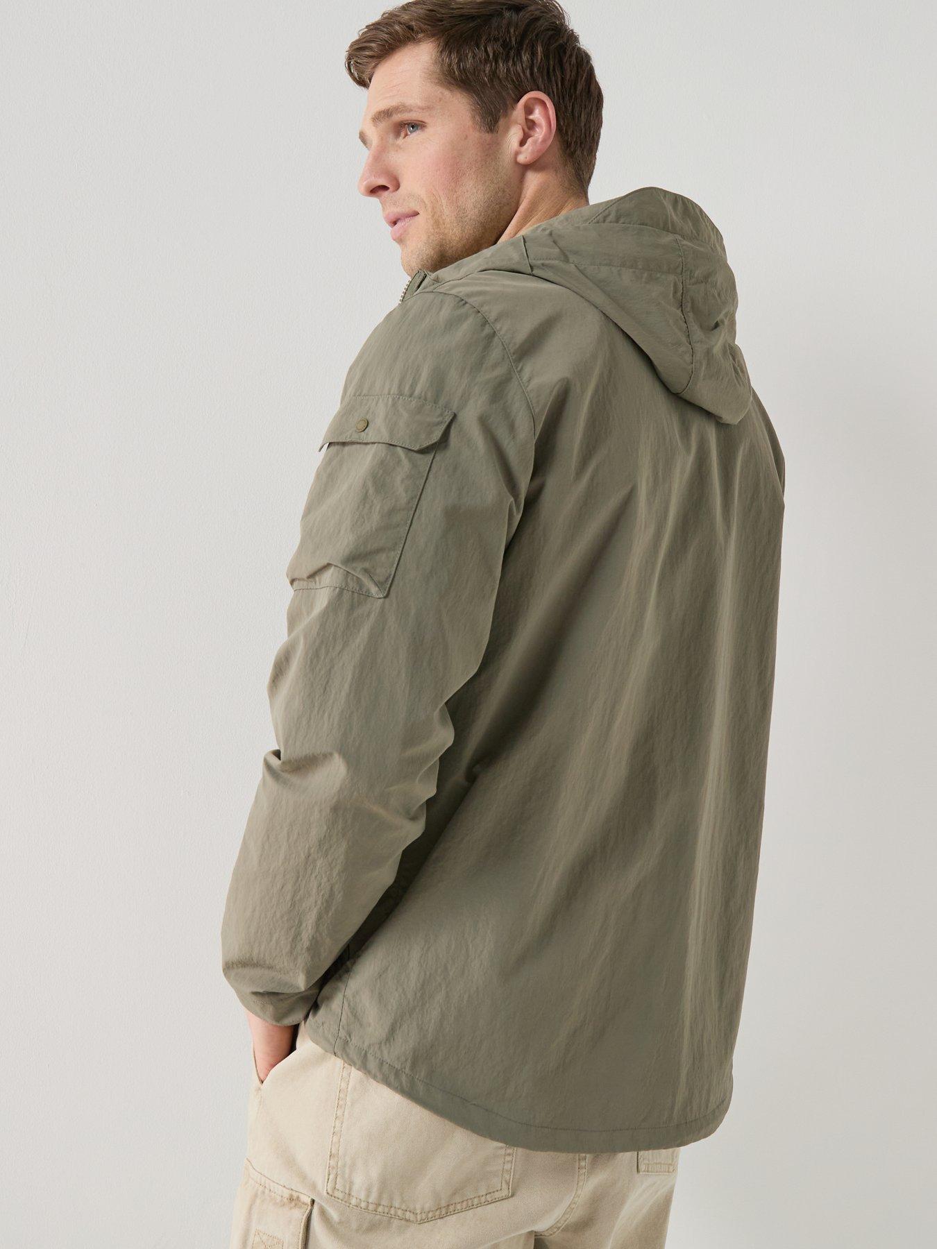 barbour-modern-rokig-hooded-showerproof-jacket-beigestillFront