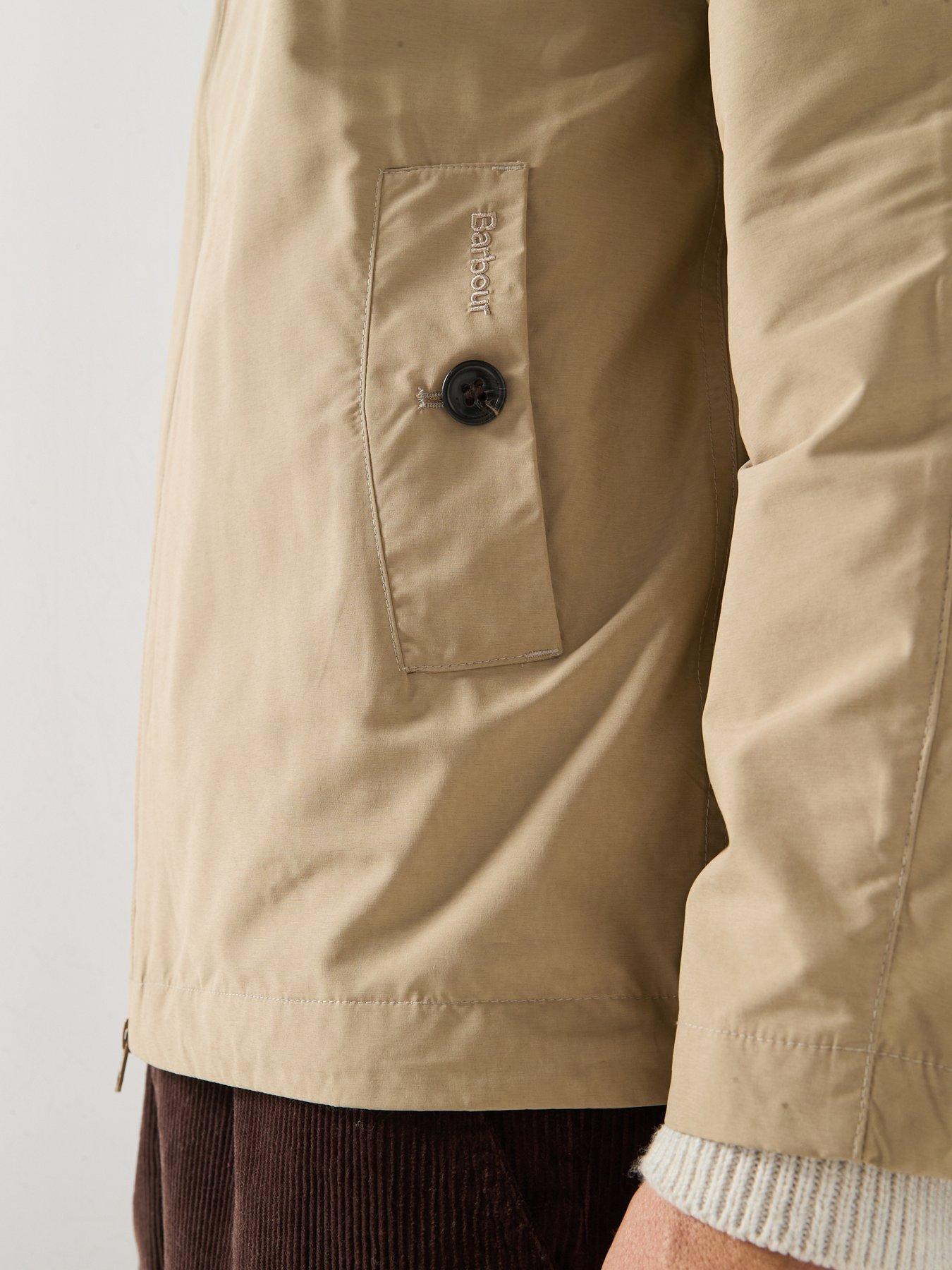 Barbour Modern Rokig Hooded Showerproof Jacket - Khaki | Very Ireland