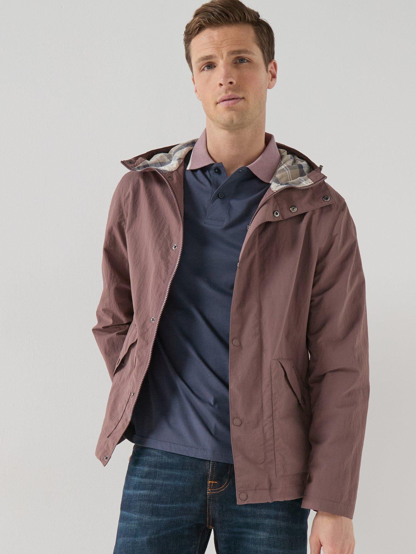 Barbour Baywick Showerproof Hooded Jacket - Brown