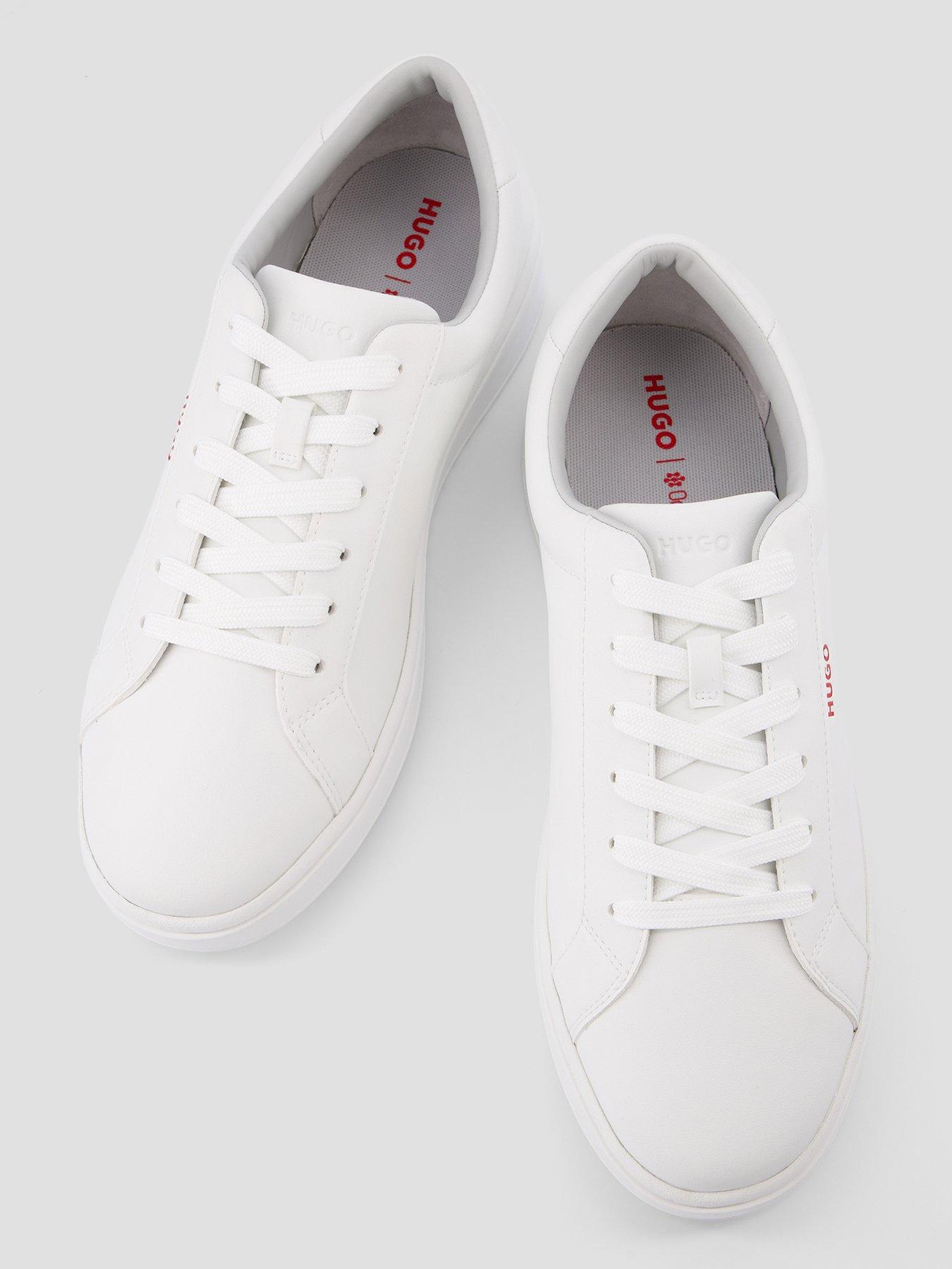 hugo-neston-tenn-pu-cupsole-trainers-whiteoutfit