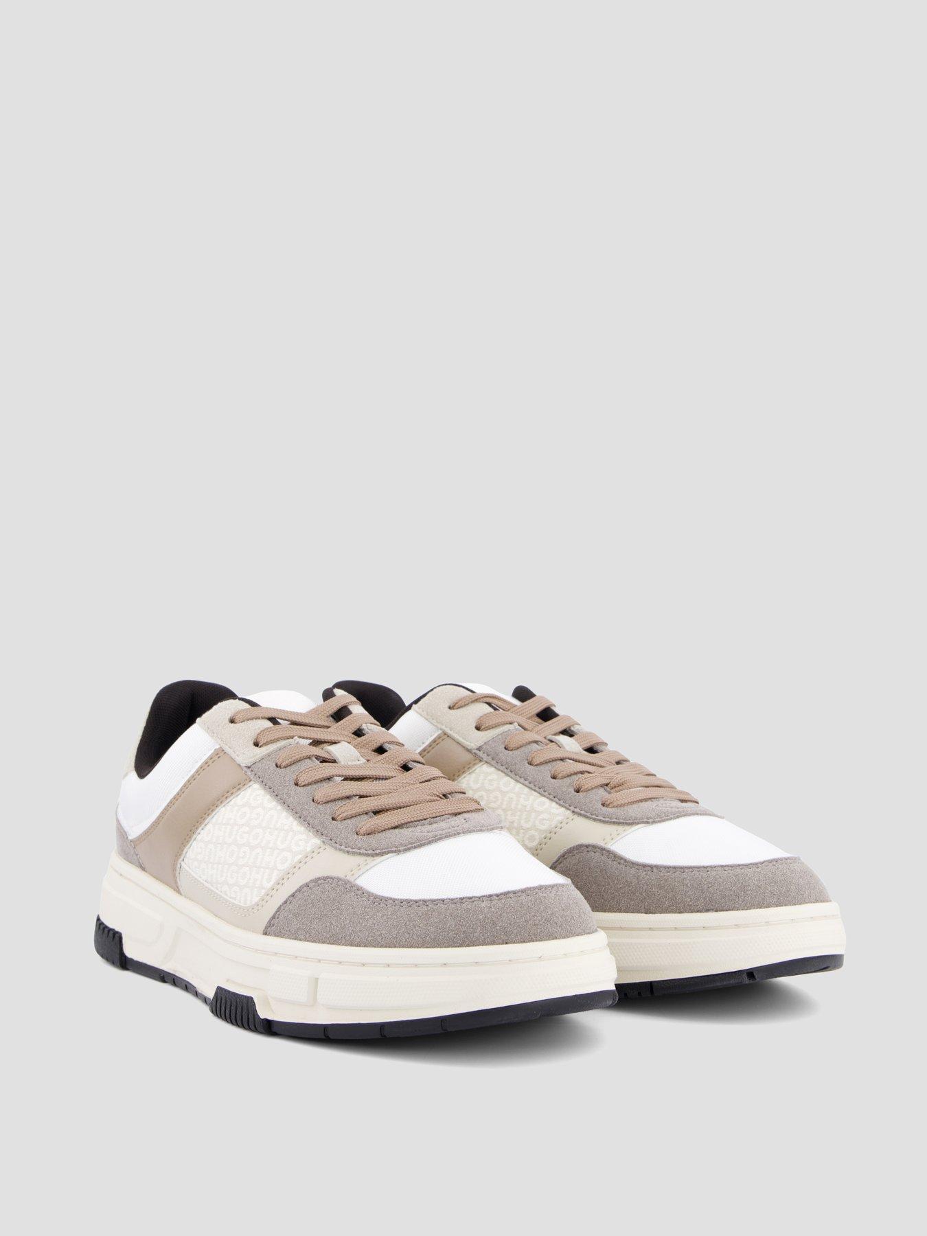 Image 6 of 7 of HUGO Yarrow Tenn Mix Chunky Trainers - Brown