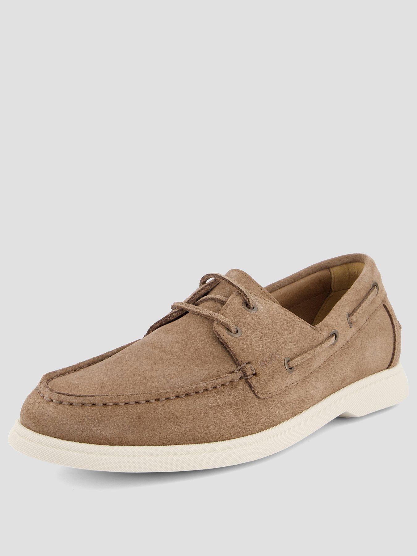boss-sienne-suede-boat-shoes-beigestillFront