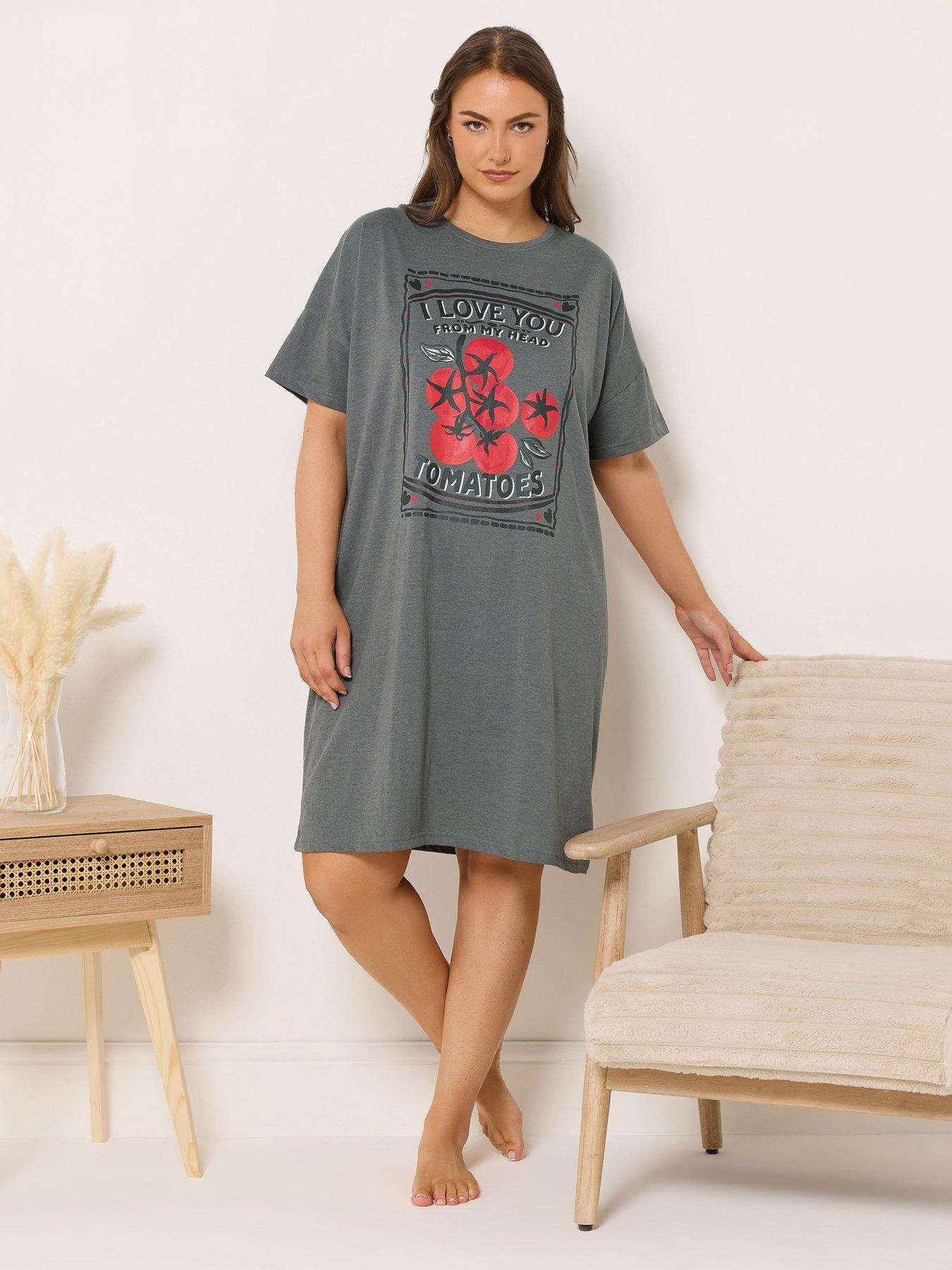 yours-curve-tomatoes-sleeptee-nightdress-grey