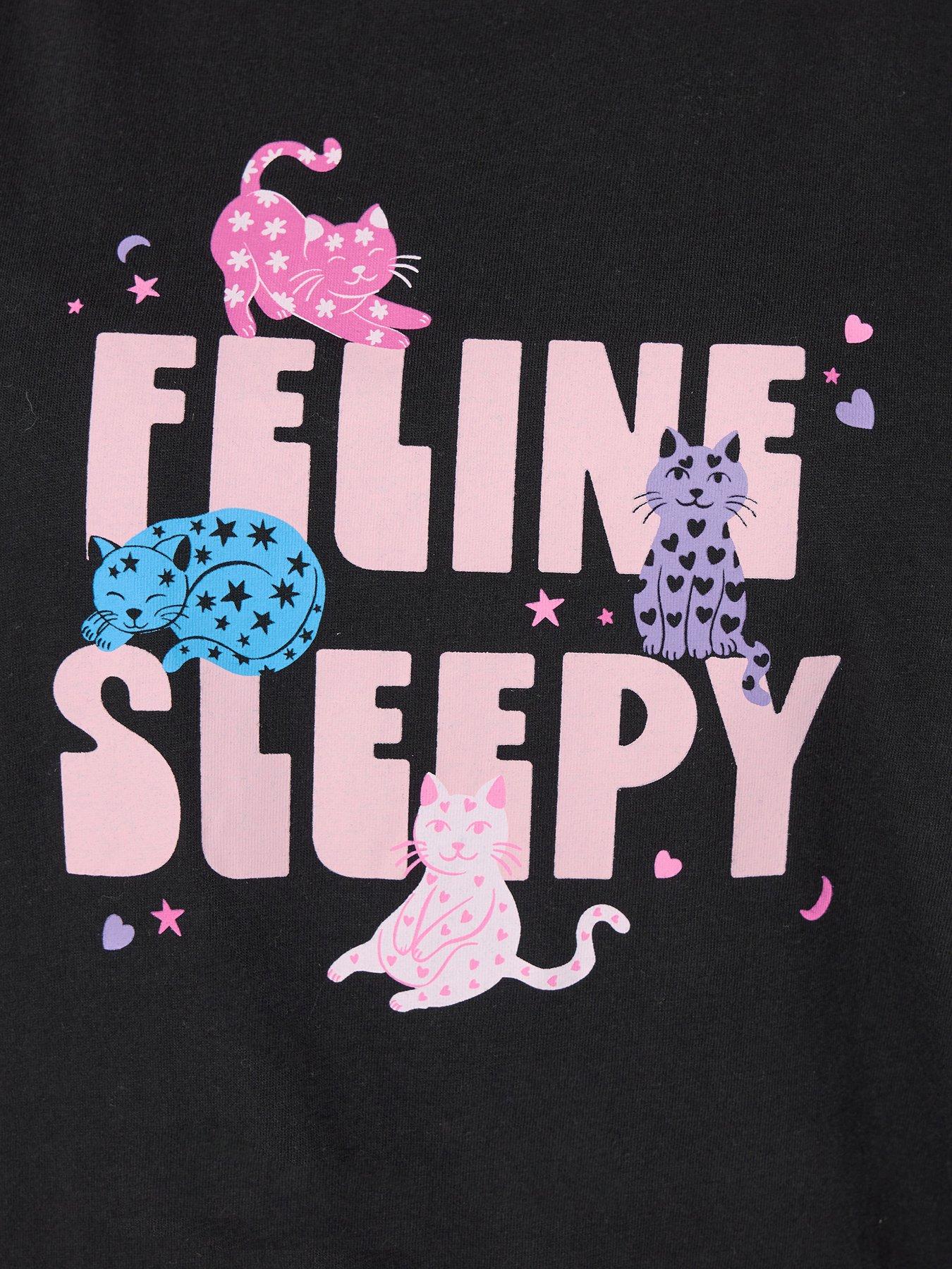 yours-curve-feline-sleepy-wide-leg-pyjama-set-blackoutfit