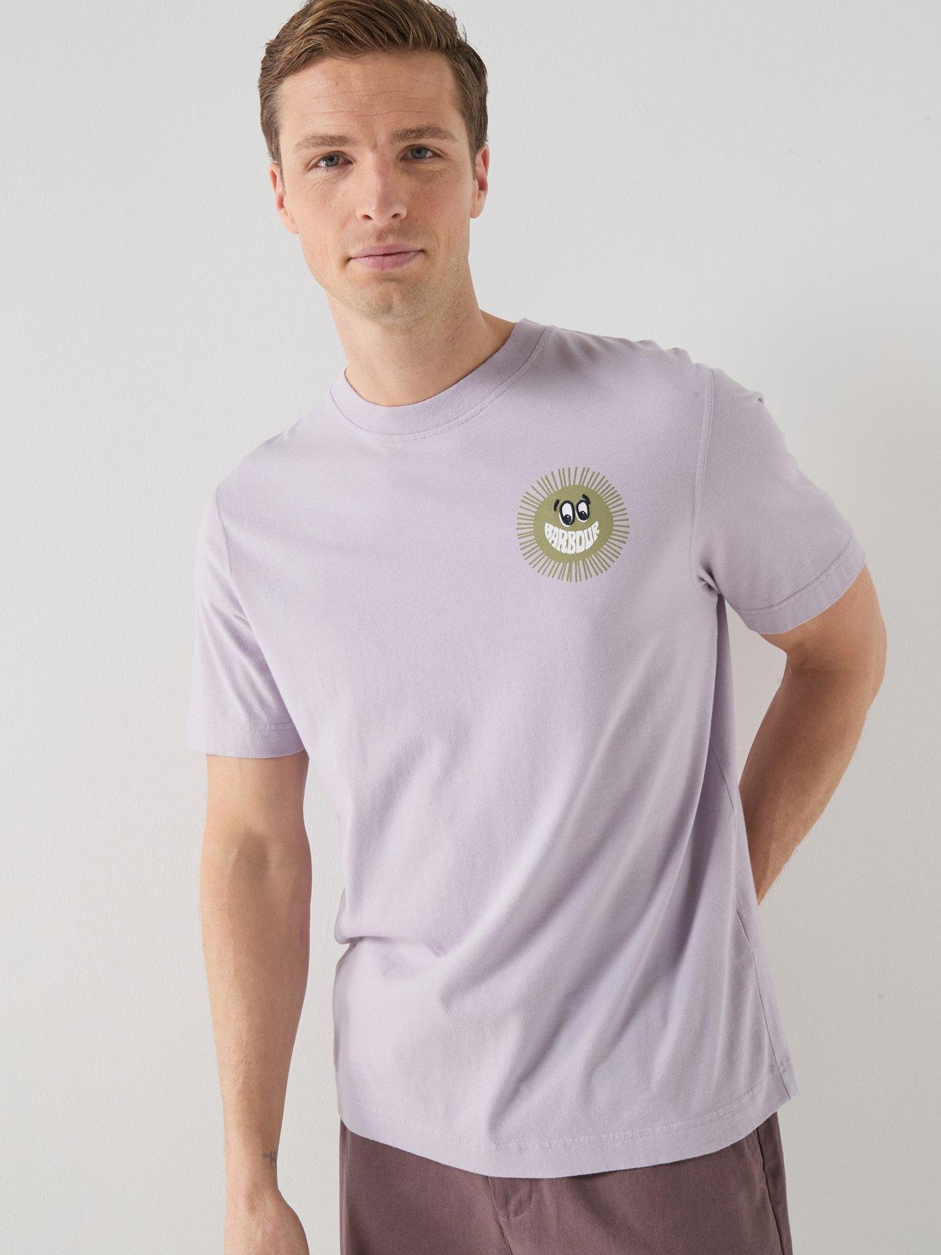 Barbour Westbury Graphic T-Shirt - Light Purple
