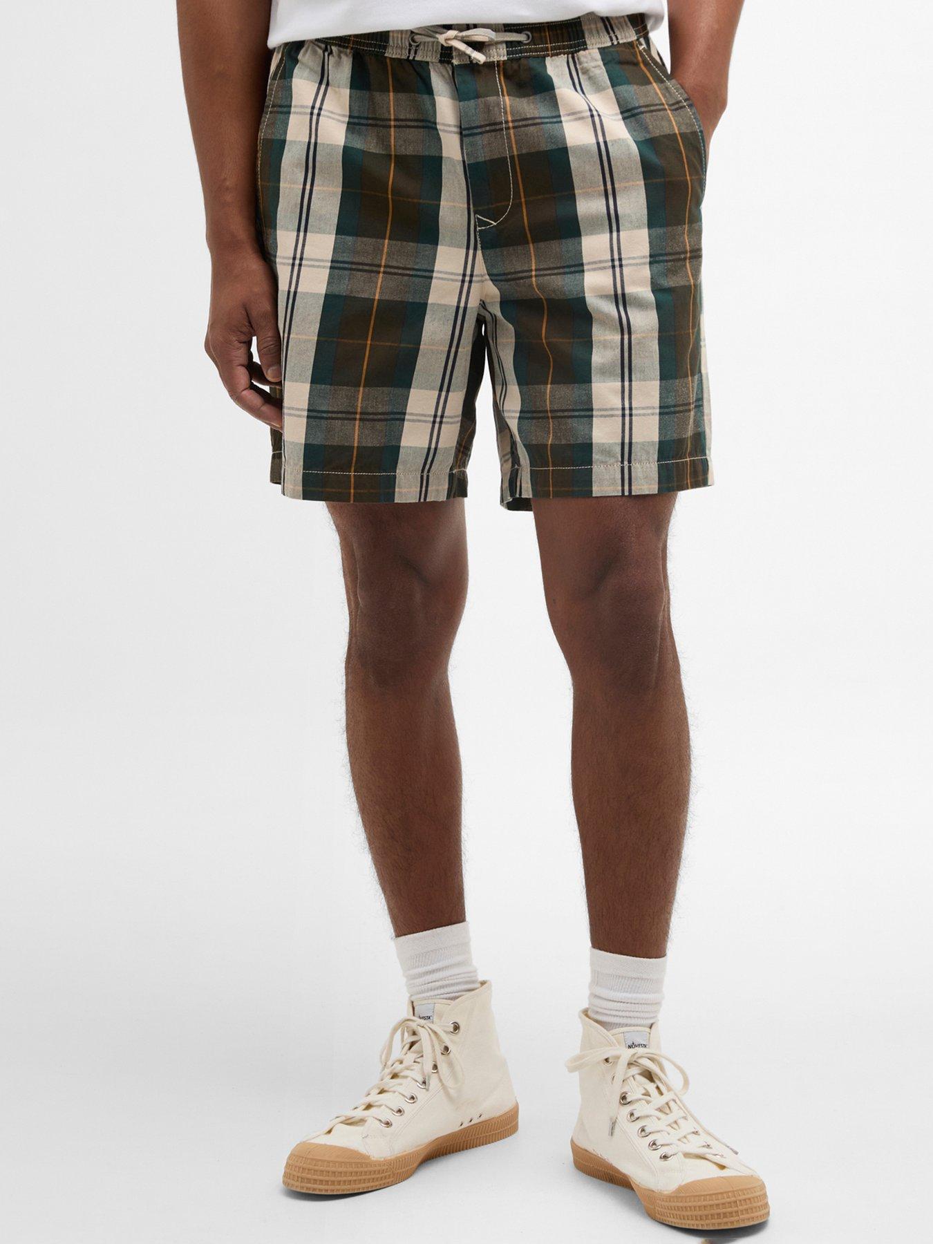 Image 1 of 5 of Barbour Tartan Relaxed Shorts - Multi