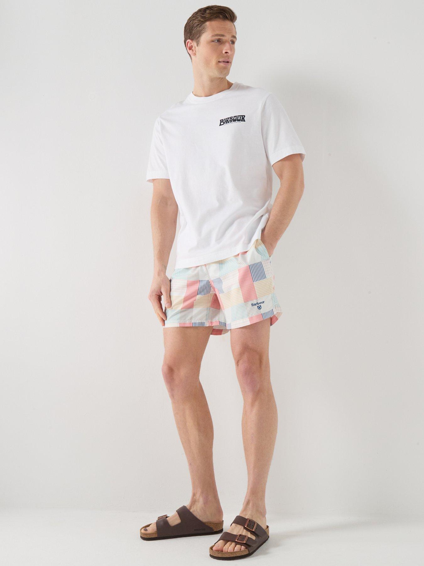 Image 3 of 4 of Barbour Patch Swim Shorts - Dark Multi