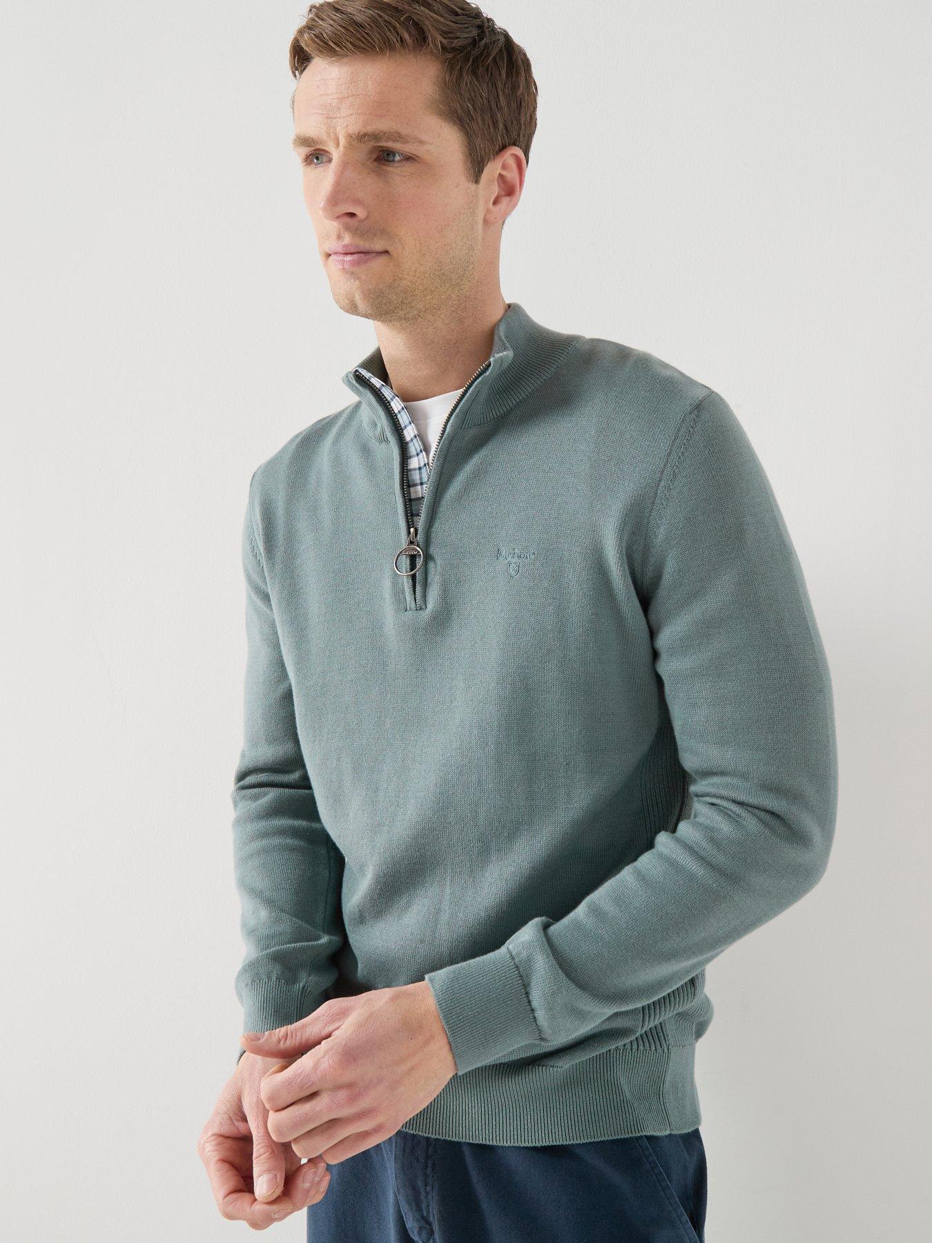 barbour-cotton-half-zip-knitted-jumper-aquadetail