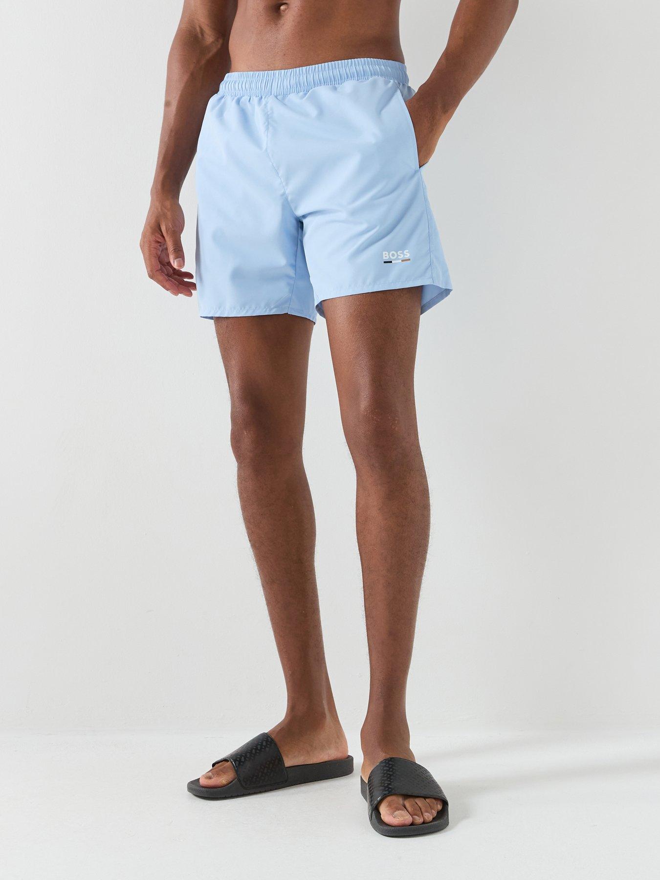 BOSS Swordfish Swim Shorts - Light Blue