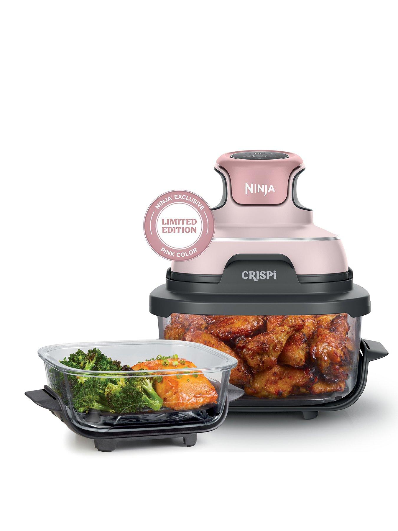 NINJA Ninja CRISPi 4-in-1 Portable Glass Air Fryer - Pink [FN101UKPK]