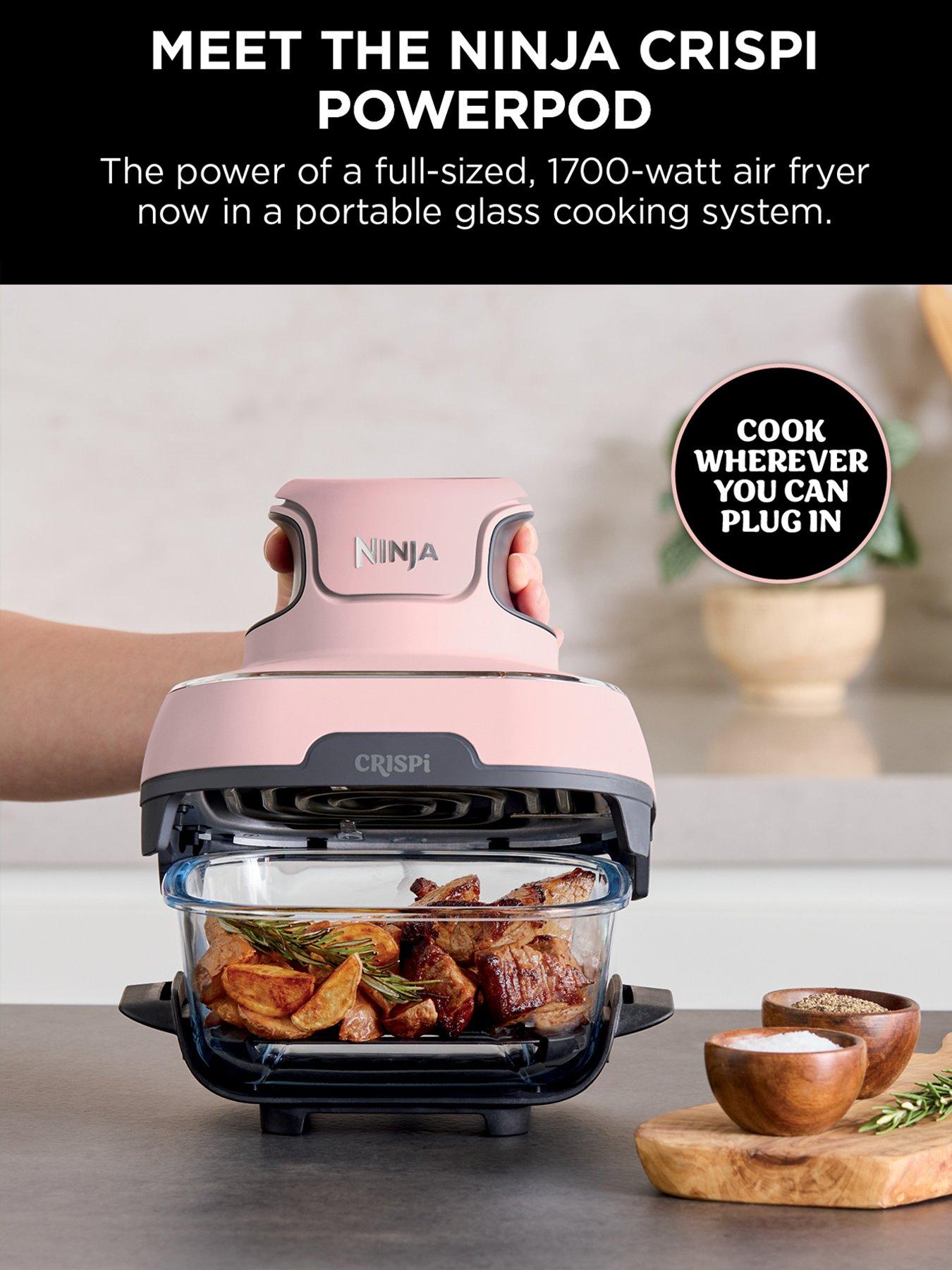 ninja-ninja-crispi-4-in-1-portable-glass-air-fryer-pink-fn101ukpkstillFront