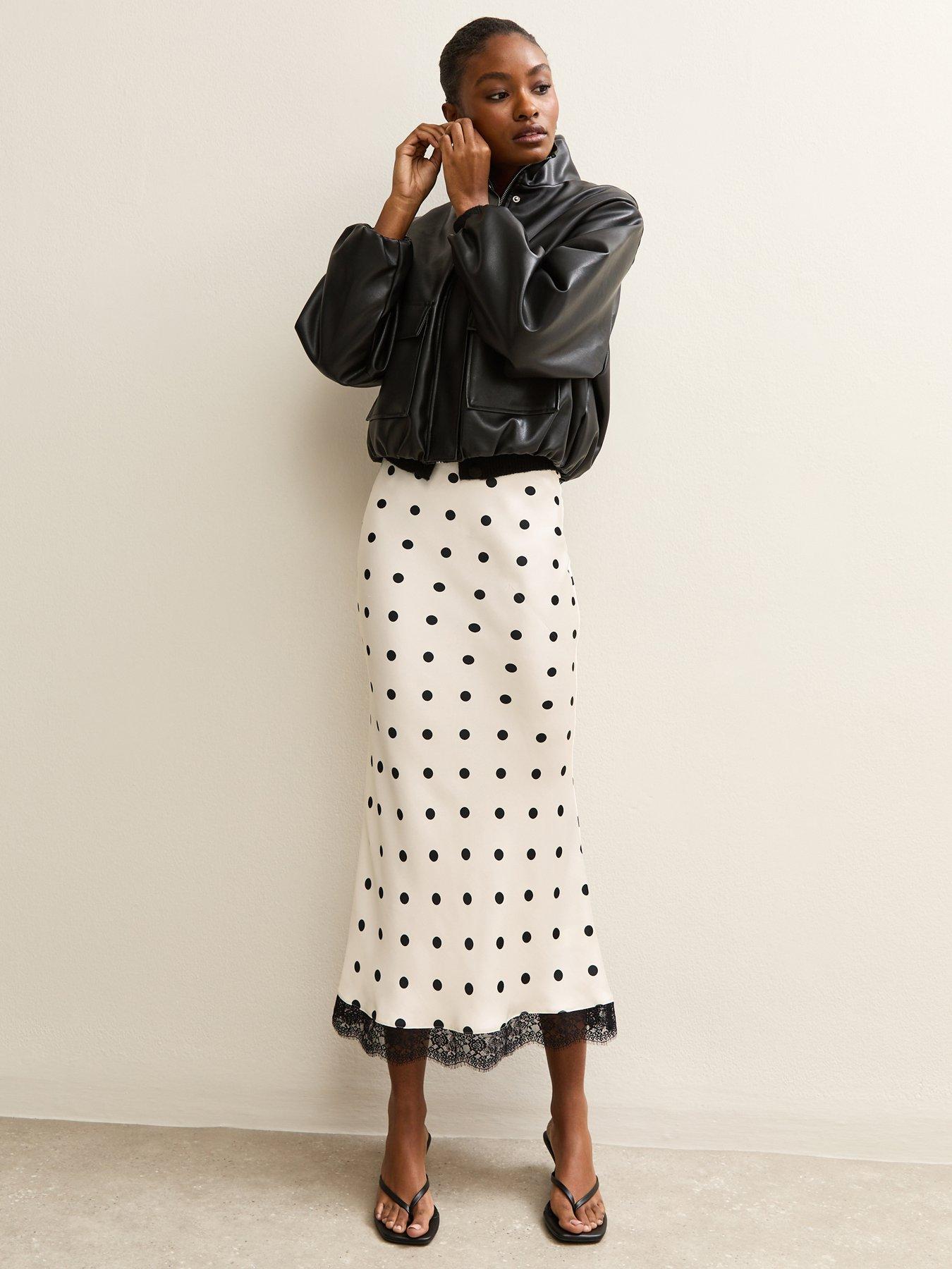 new-look-satin-polka-dot-lace-trim-midi-skirt-cream