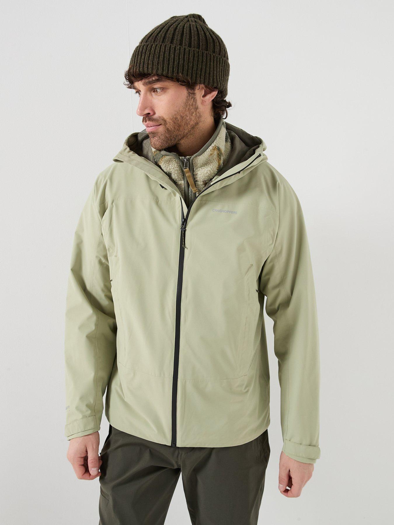 Image 1 of 5 of Craghoppers Mens Ponsa Waterproof Jacket - Green