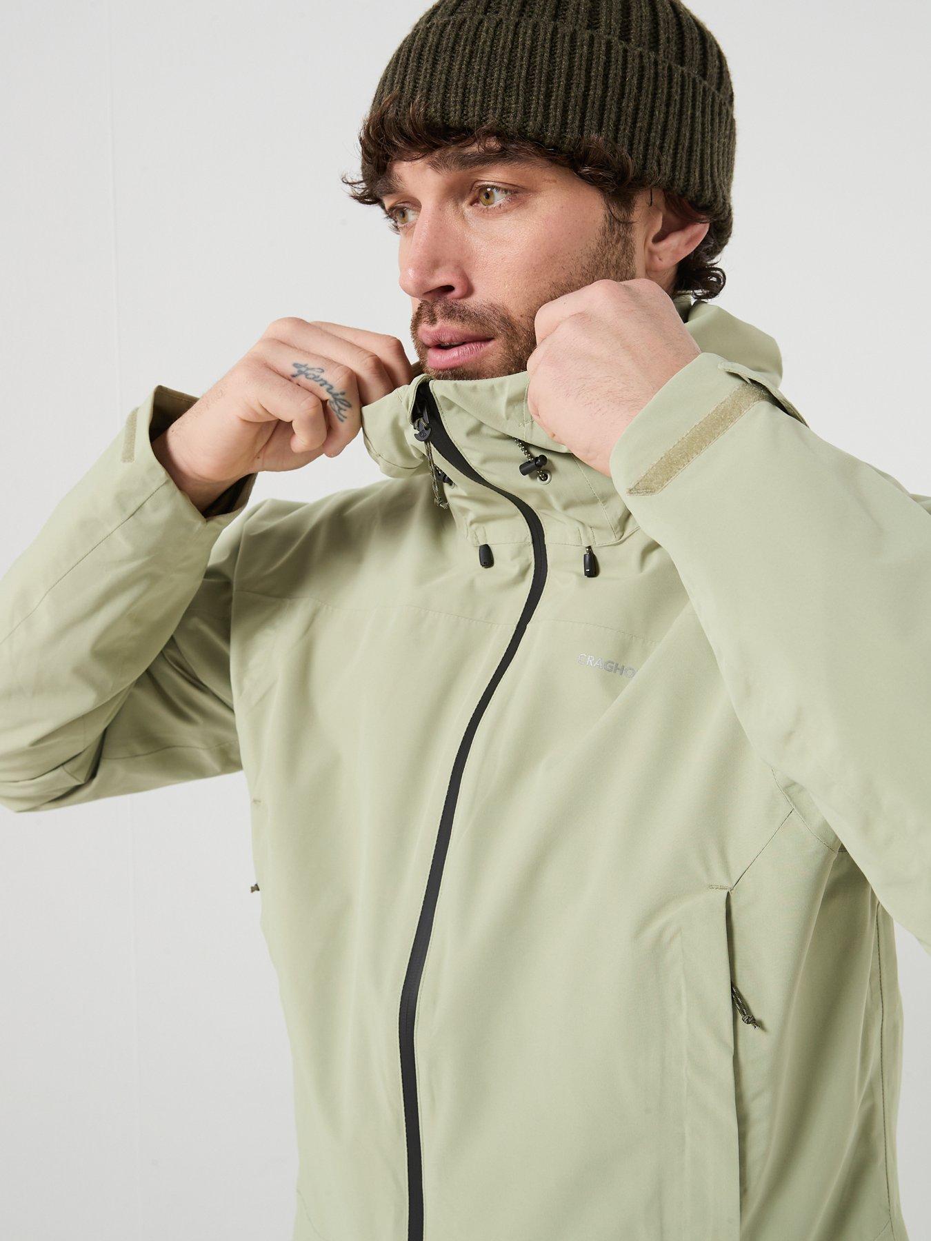 Image 4 of 5 of Craghoppers Mens Ponsa Waterproof Jacket - Green