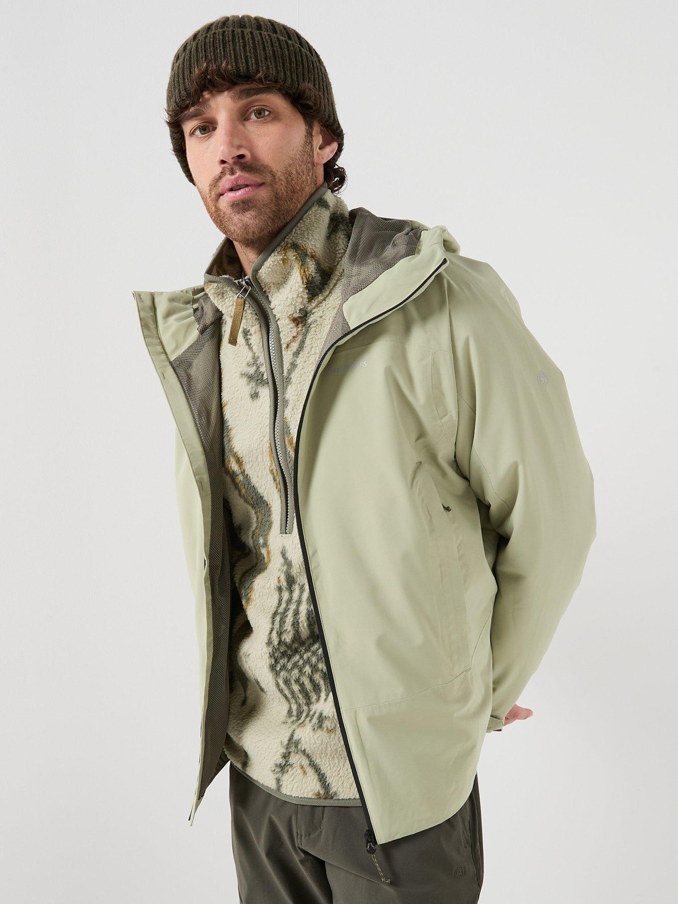 Image 5 of 5 of Craghoppers Mens Ponsa Waterproof Jacket - Green