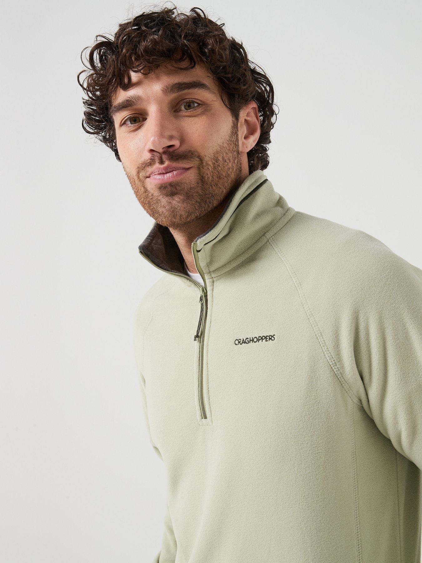 Image 4 of 5 of Craghoppers Mens Corey VI 1/2 Zip Fleece - Green