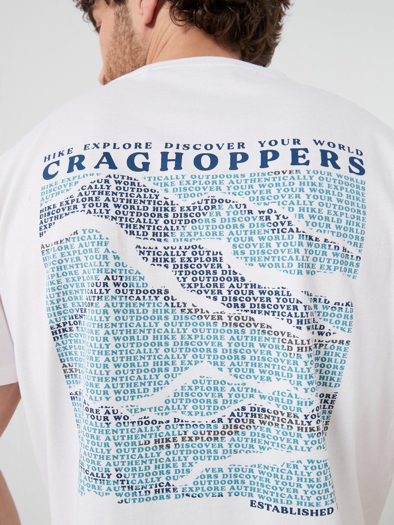 Craghoppers Mens Lucent Il T-Shirt - White