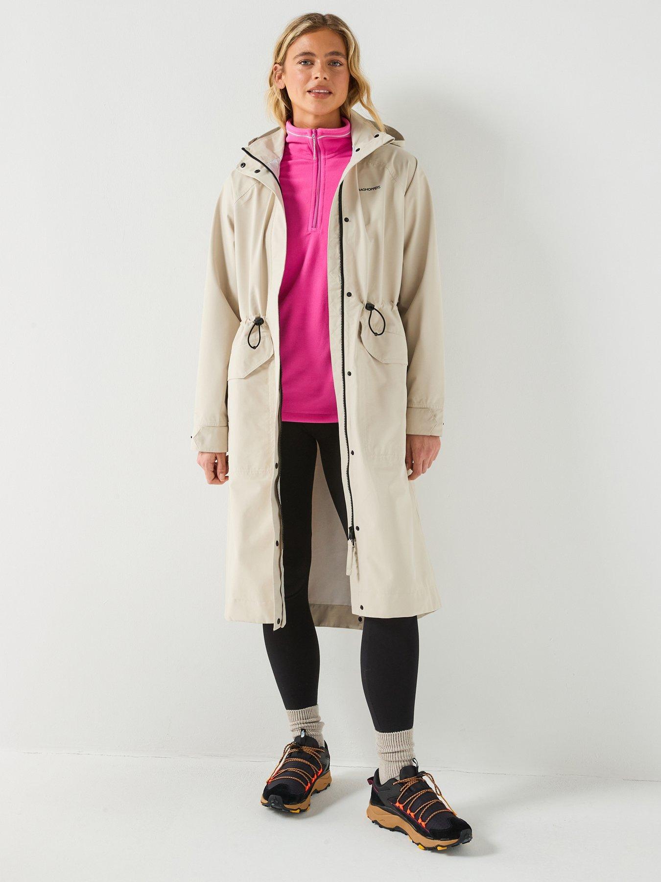 Image 1 of 6 of Craghoppers Womens Naima Longline Jacket - Cream
