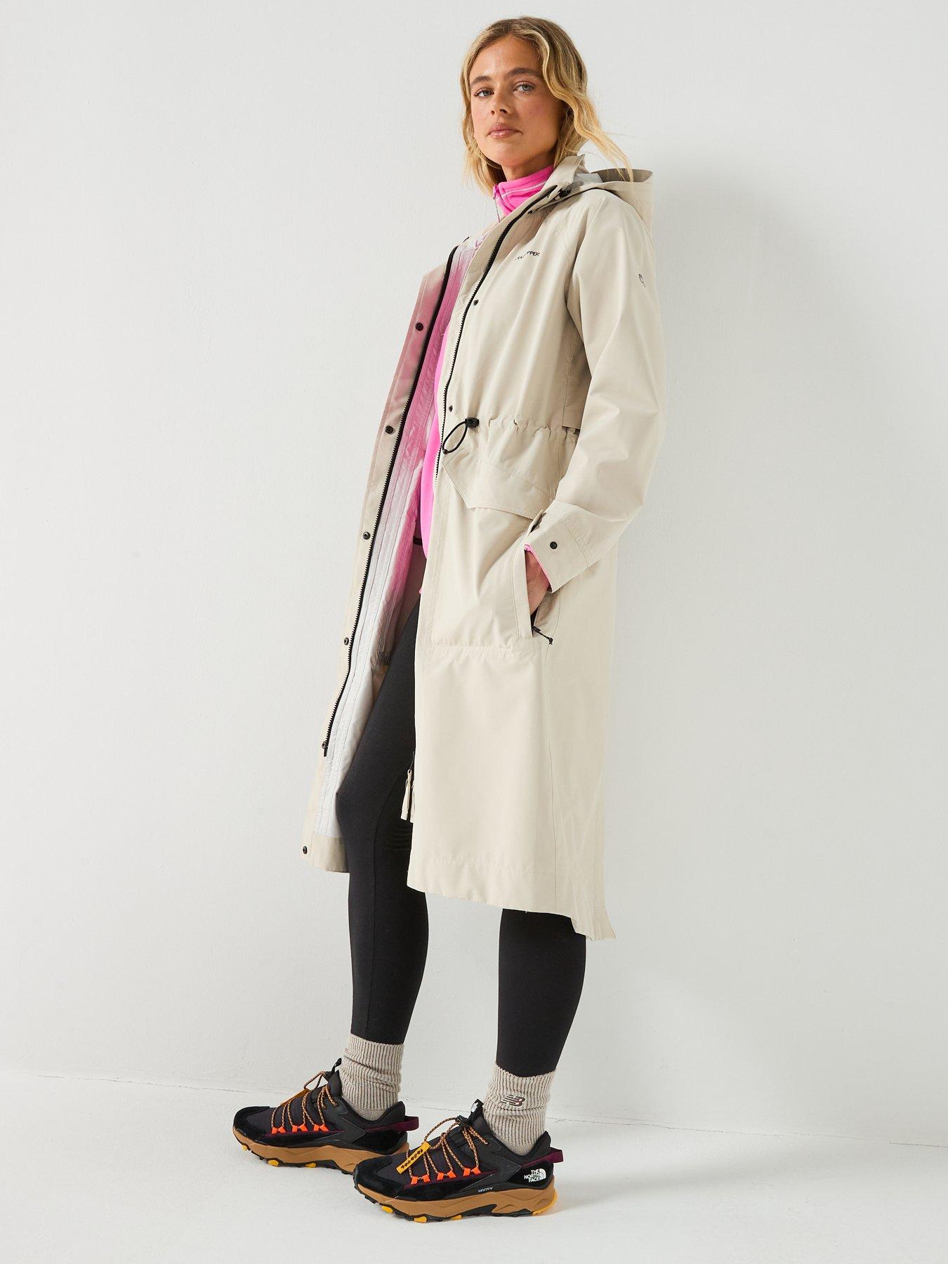 Image 3 of 6 of Craghoppers Womens Naima Longline Jacket - Cream