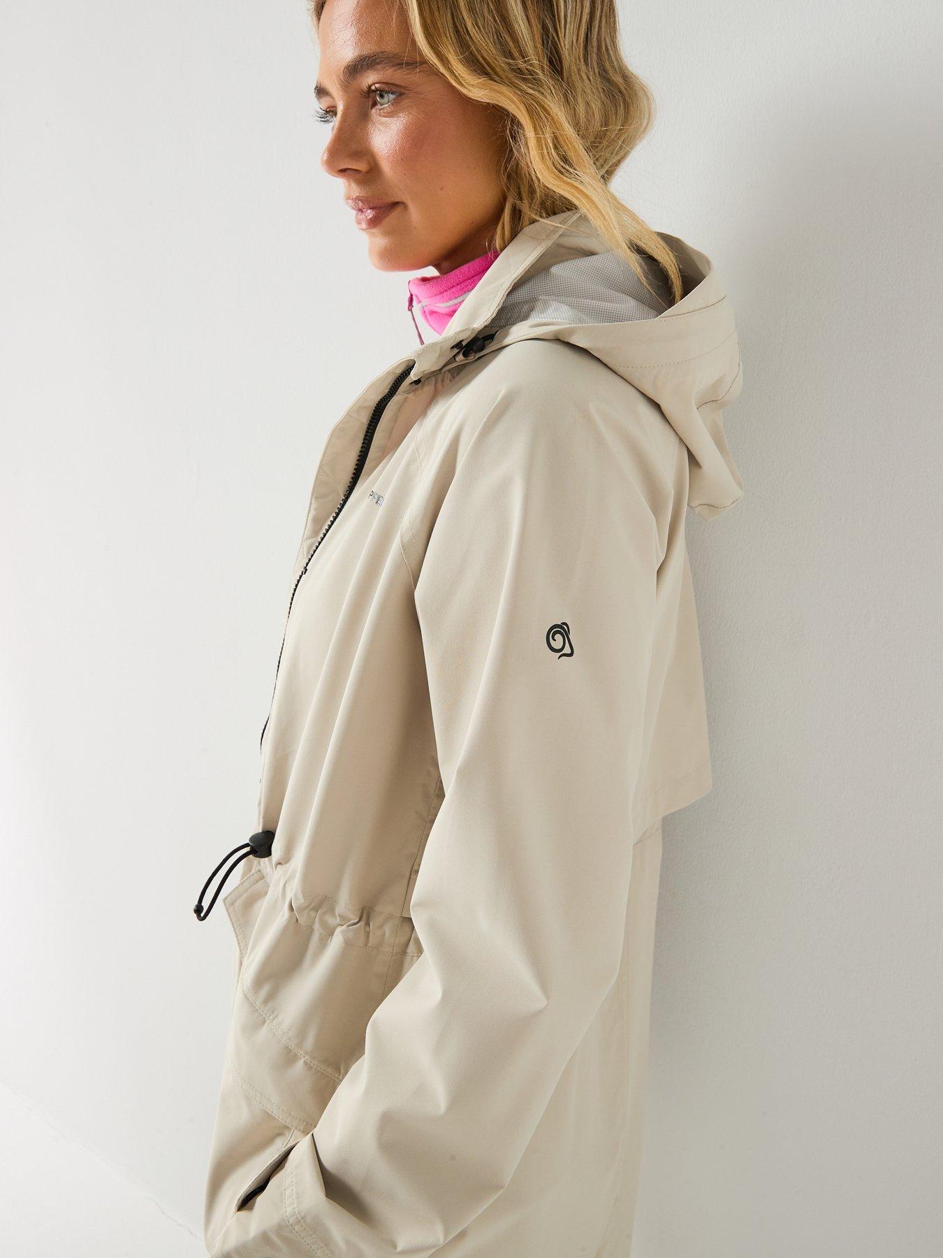 Image 5 of 6 of Craghoppers Womens Naima Longline Jacket - Cream