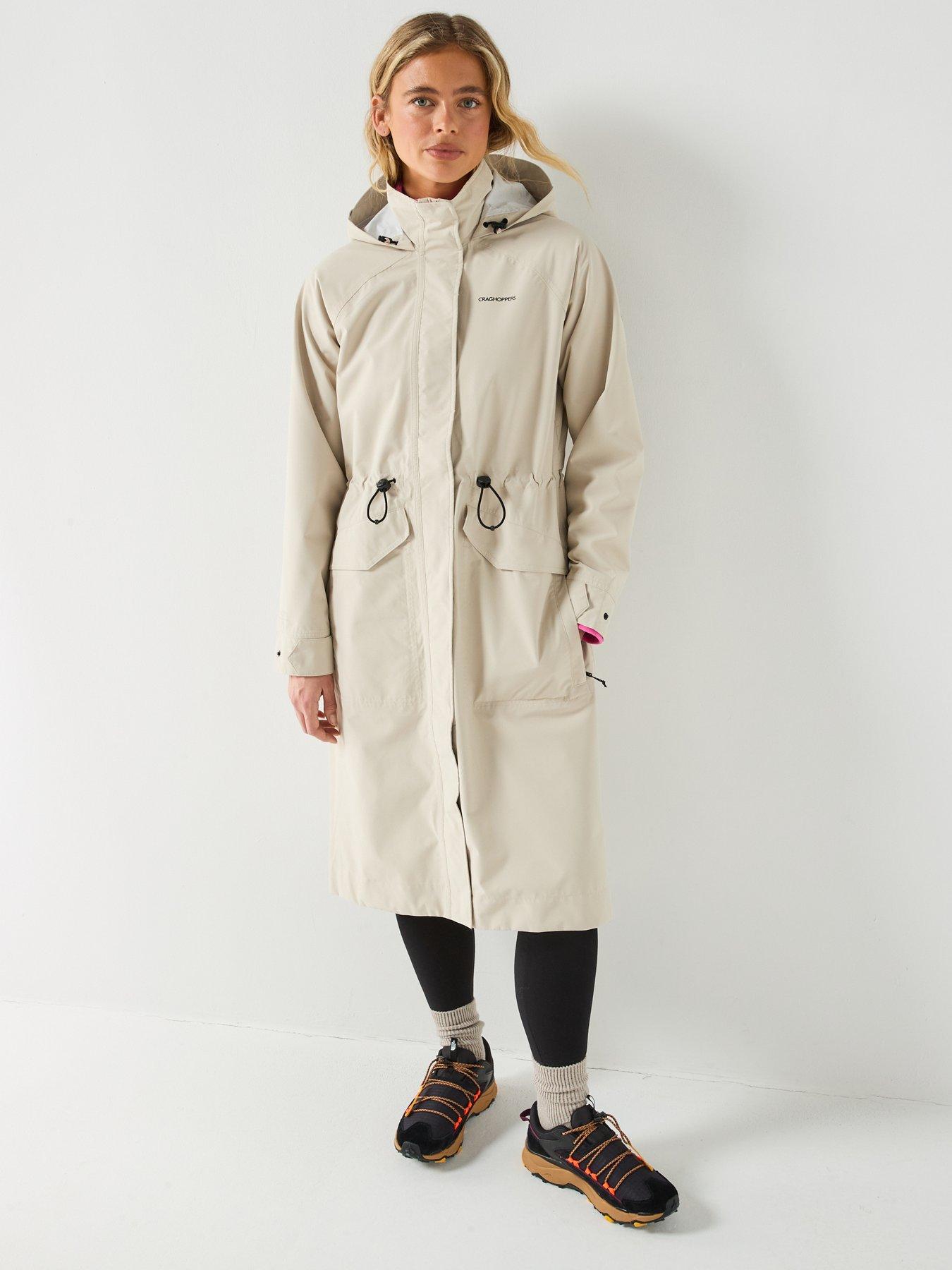 Image 6 of 6 of Craghoppers Womens Naima Longline Jacket - Cream